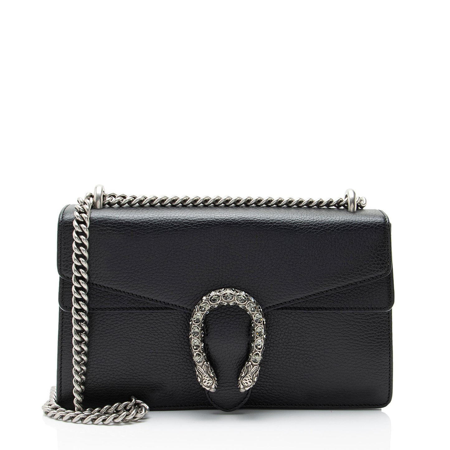Gucci Leather Crystal Dionysus Medium Shoulder Bag