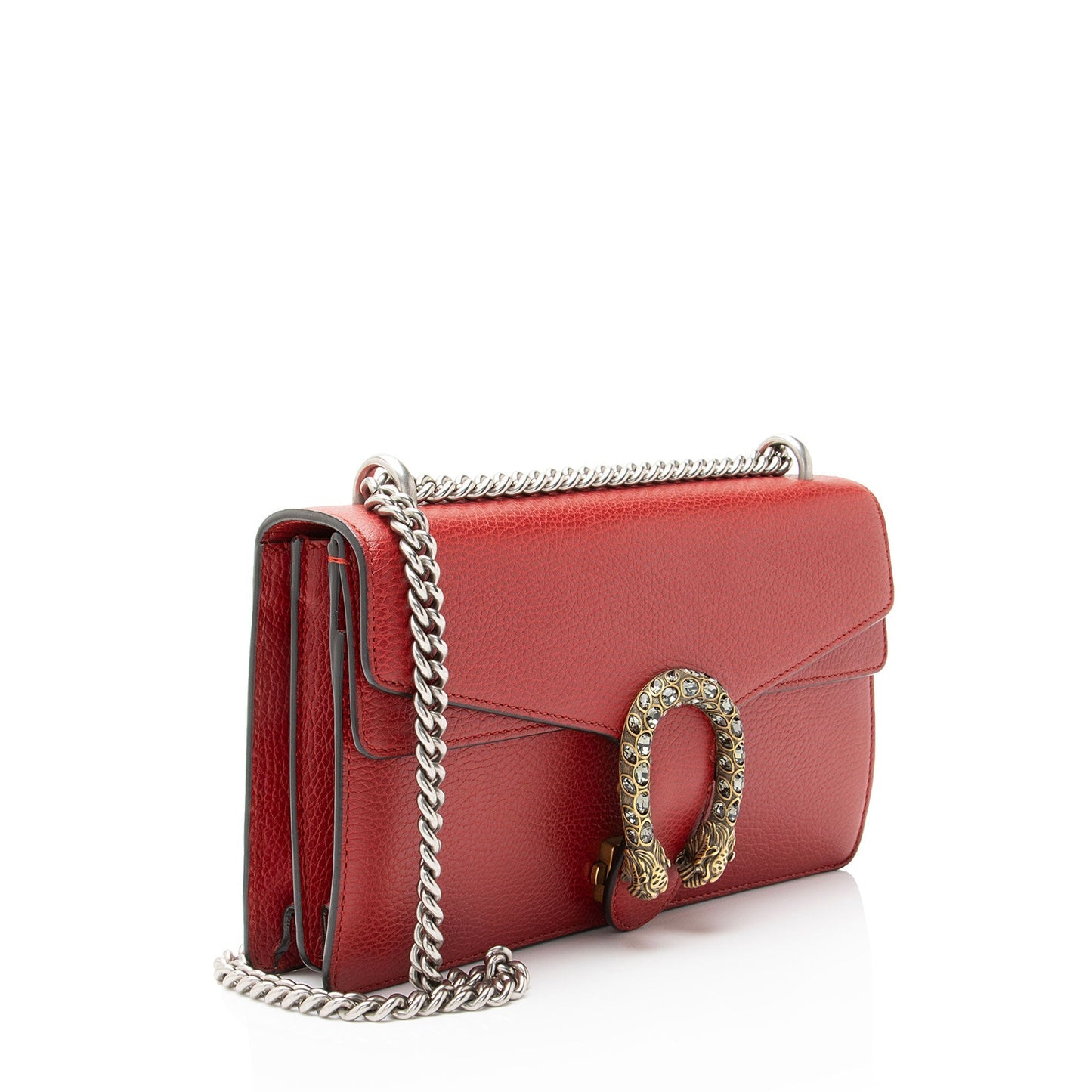 Gucci Leather Crystal Dionysus Medium Shoulder Bag