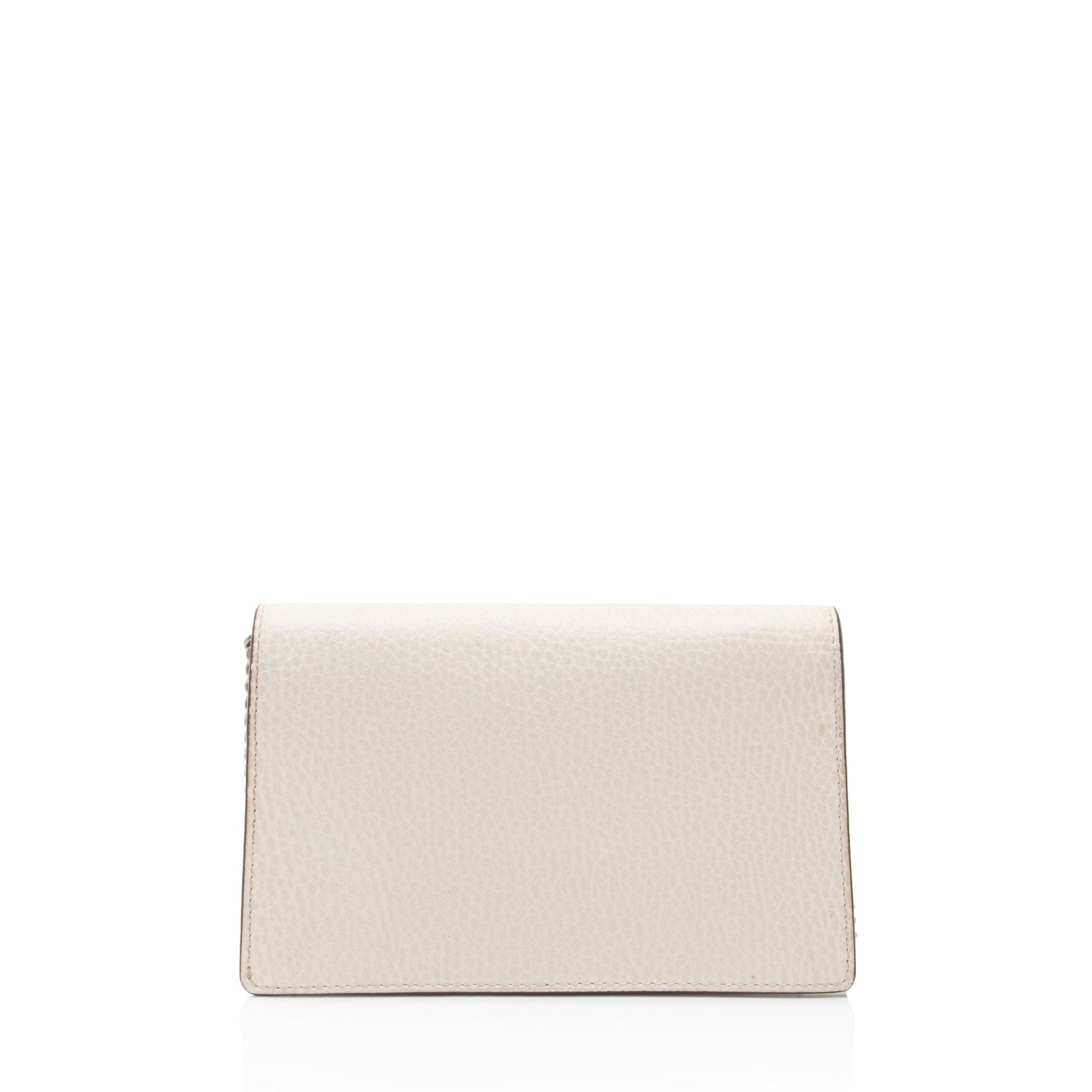 Gucci Leather Crystal Dionysus Mini Shoulder Bag