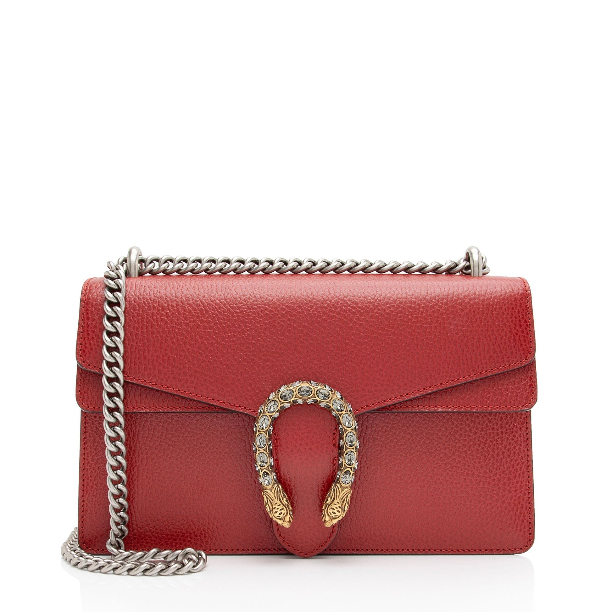 Gucci Leather Canvas Shoulder Bag