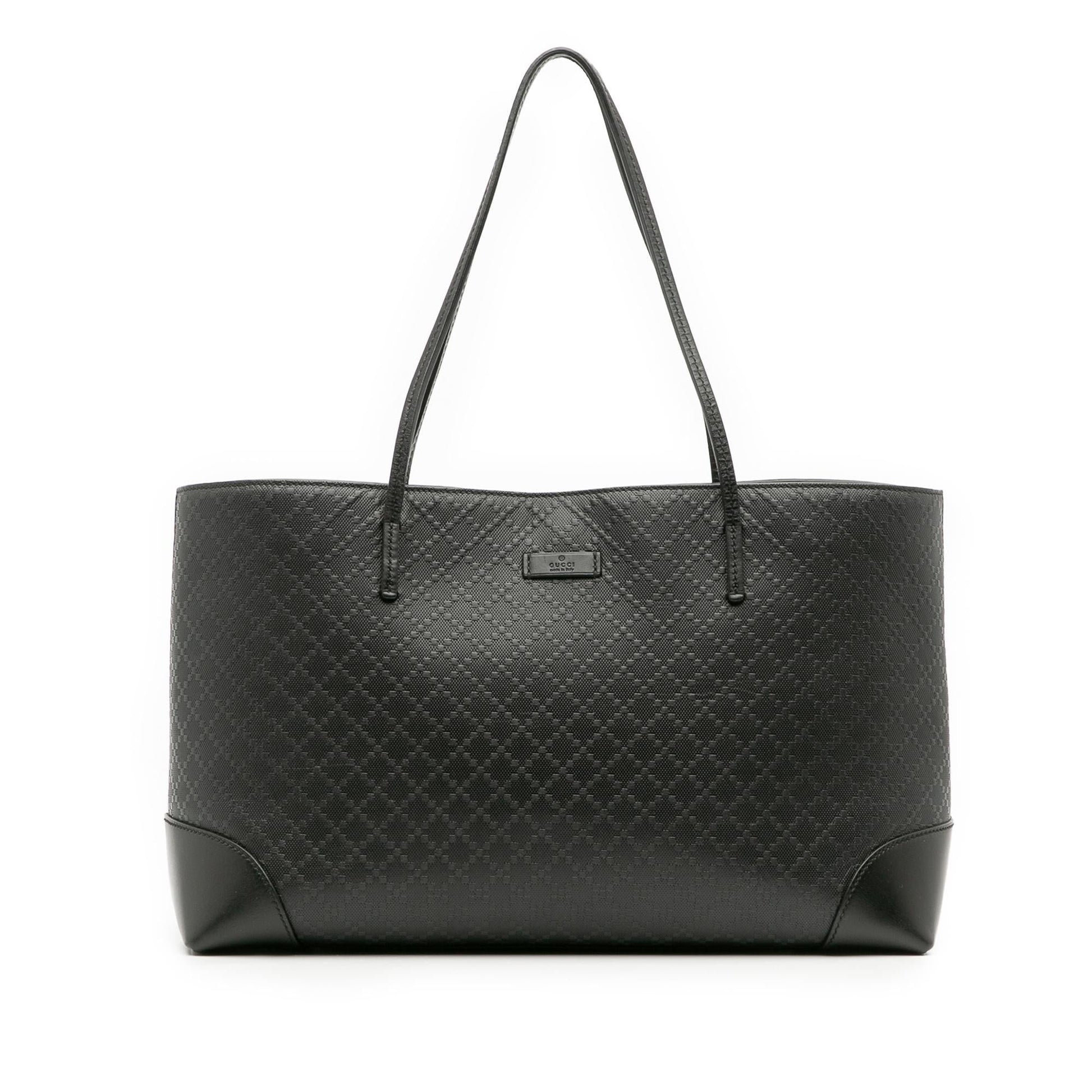 Gucci Leather Diamante Bright Hilary Lux Tote