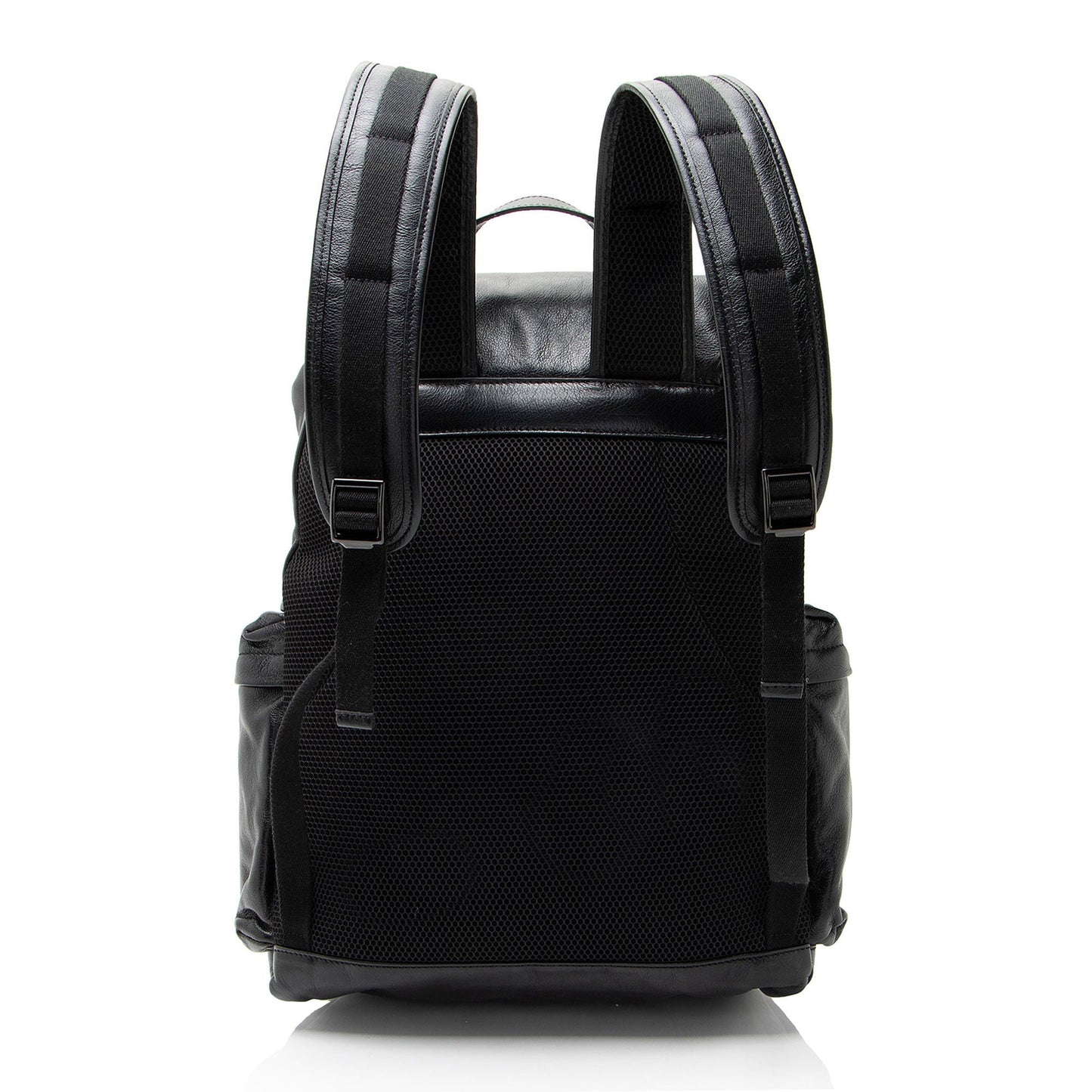 Gucci Leather Double G Backpack