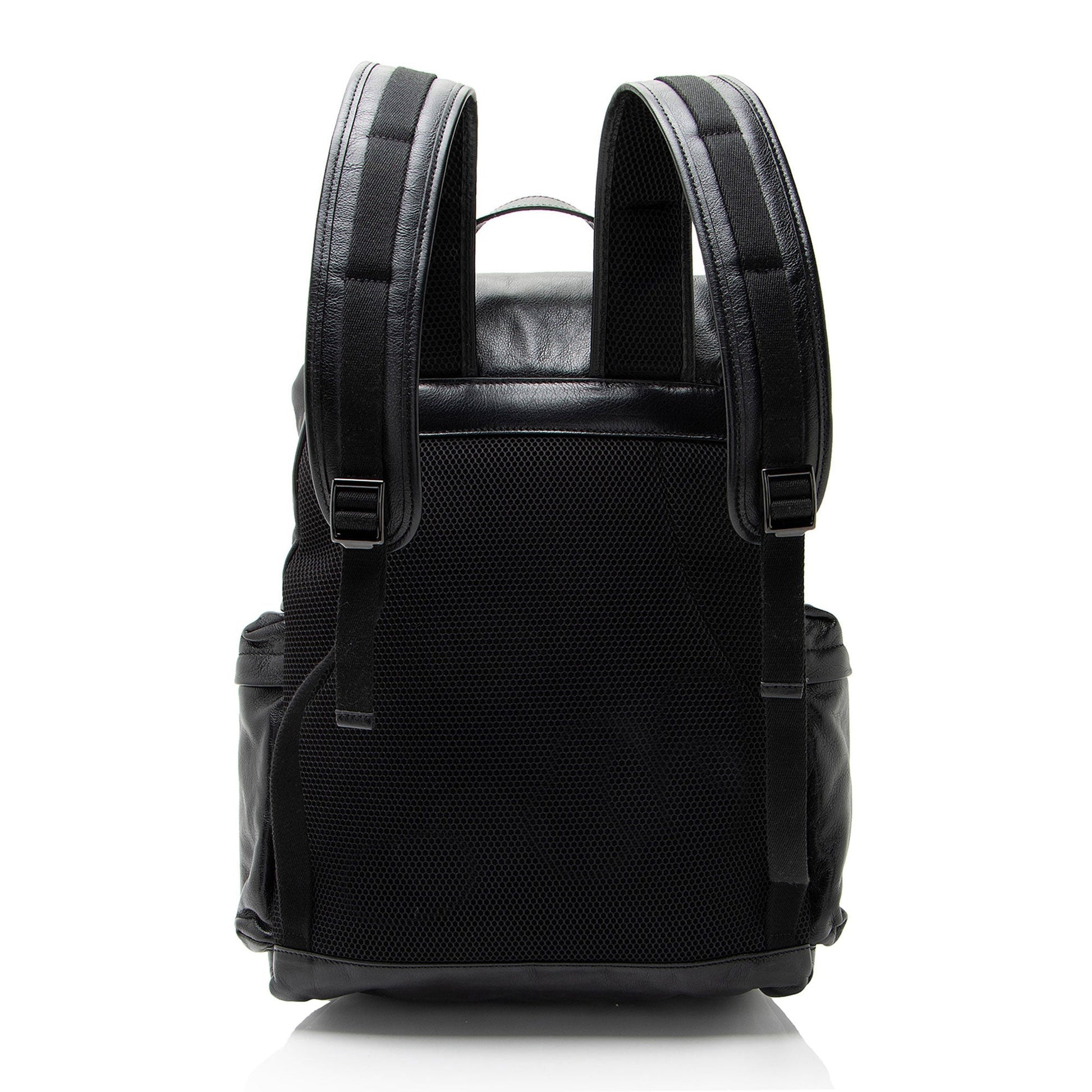 Gucci Leather Double G Backpack