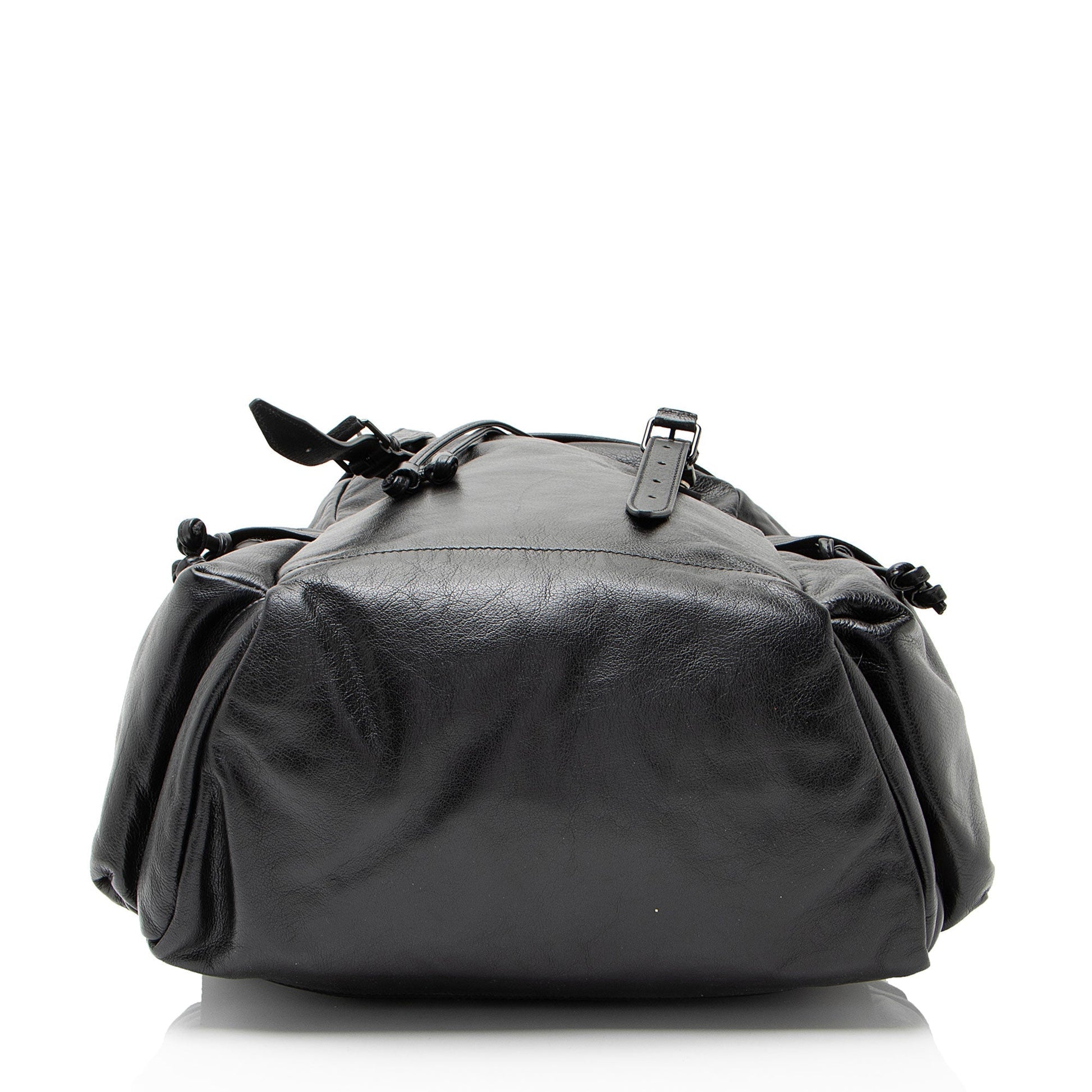 Gucci Leather Double G Backpack