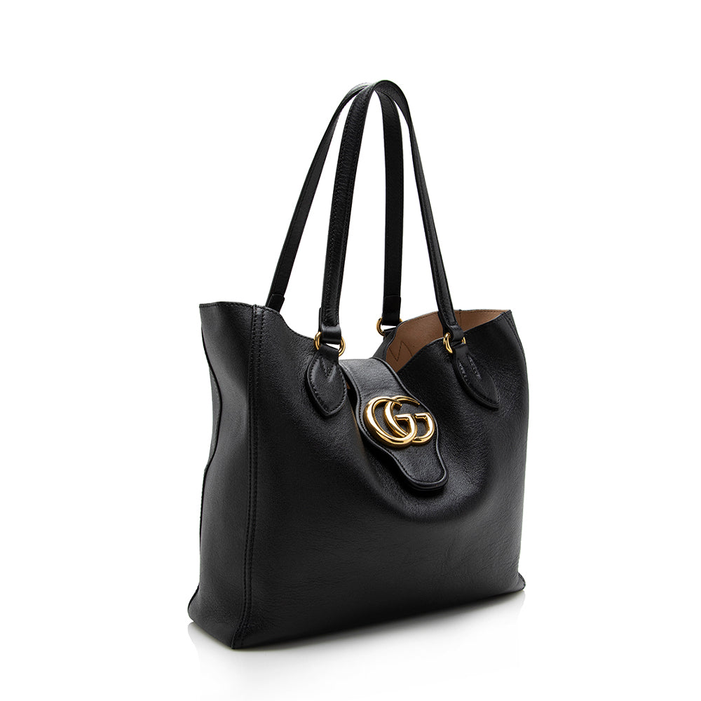 Gucci Leather Tote Style 83