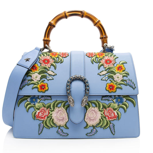 Gucci Nylon Leather Canvas Shoulder Bag