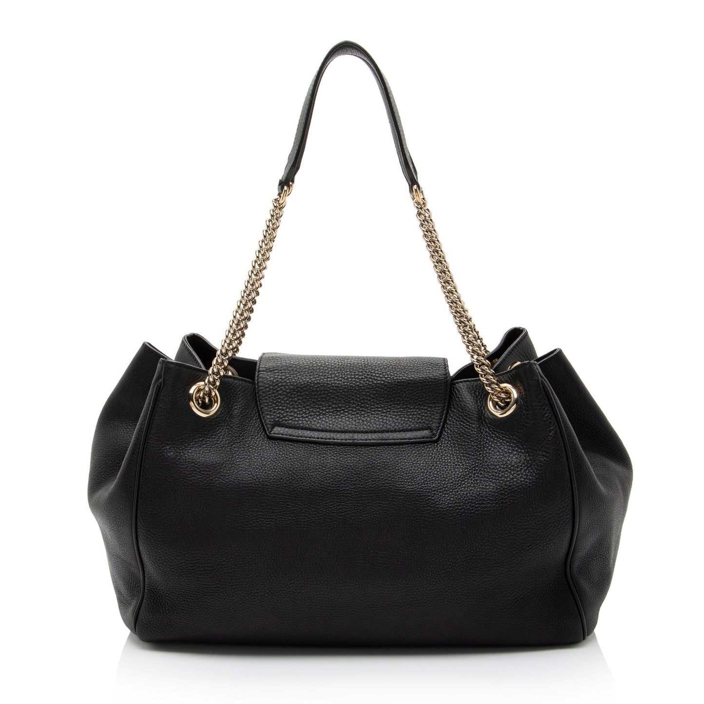 Gucci Leather Canvas Shoulder Bag