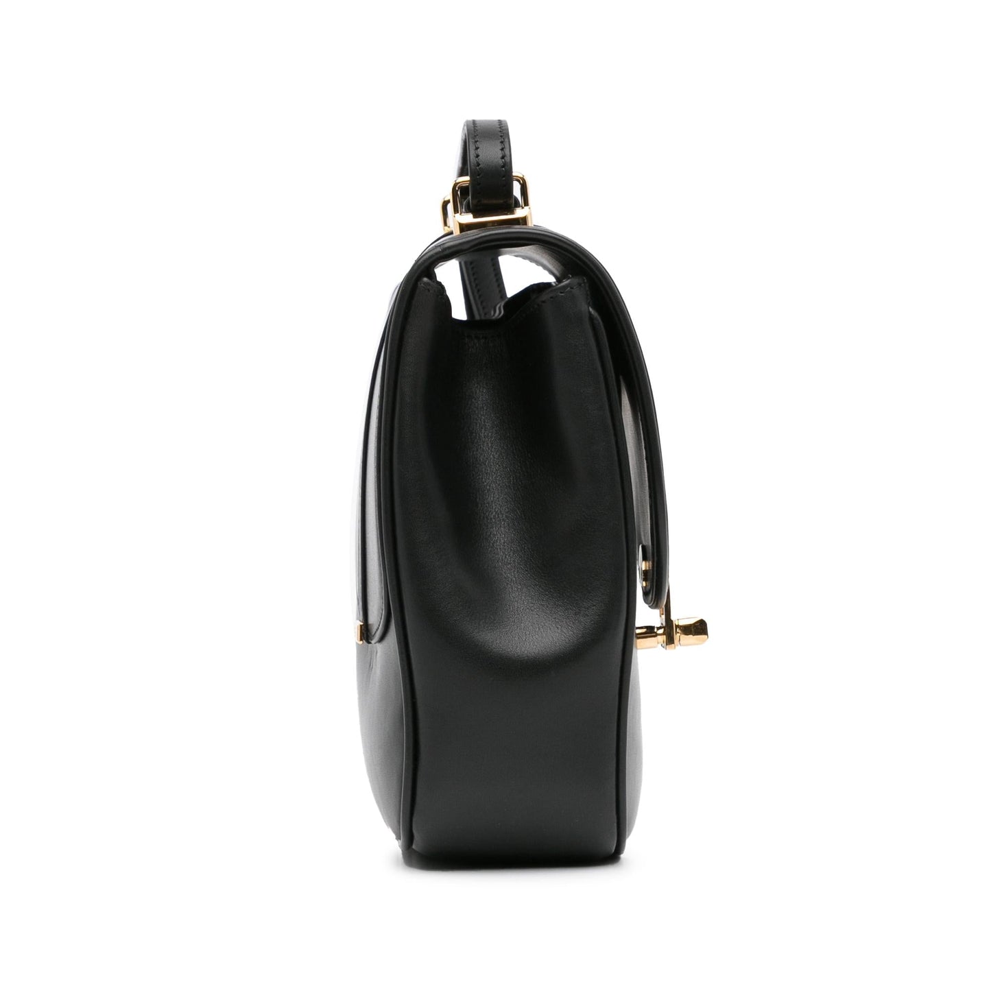 Gucci Leather Equestrian Crossbody (SHG-XQWEN9)