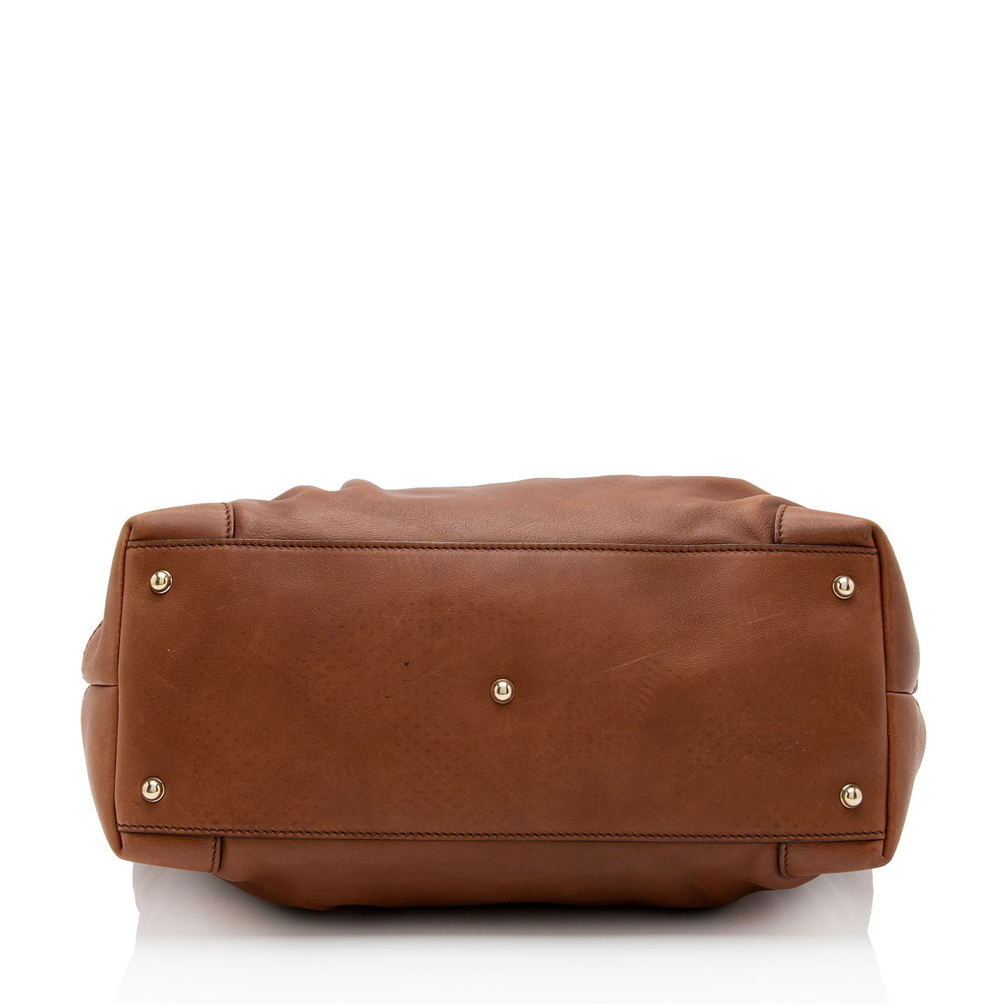 Gucci Leather Canvas Tote