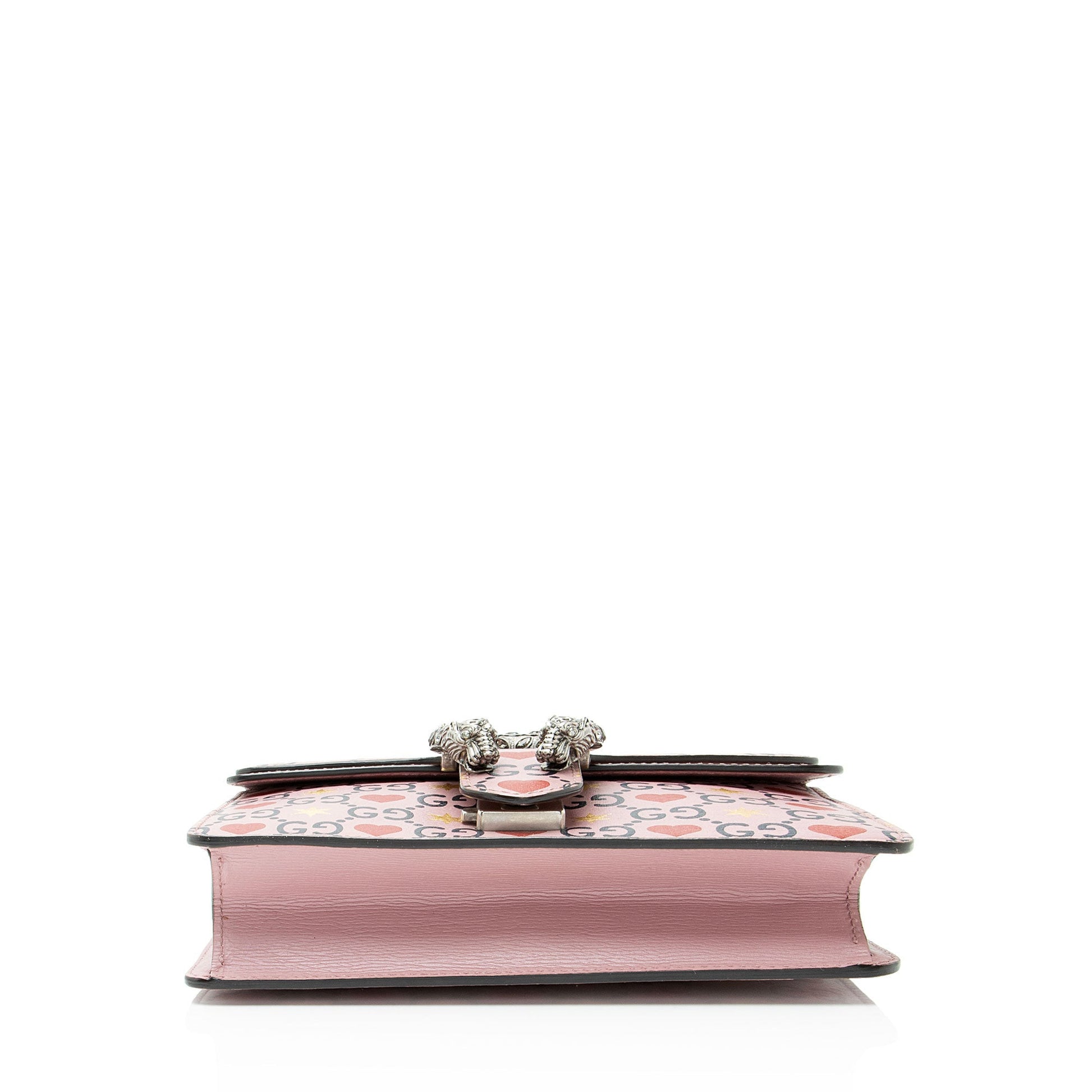 Gucci Limited Edition Leather Crystal Valentines Dionysus Small Shoulder Bag