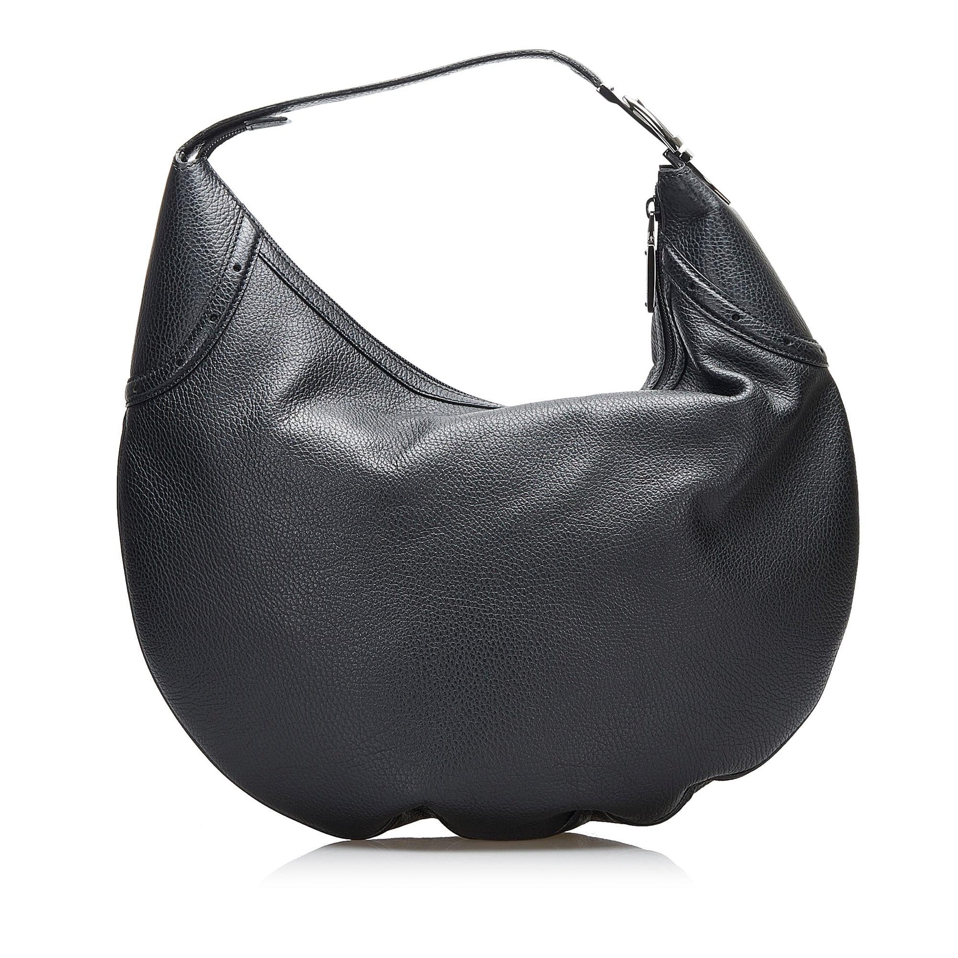 Gucci Leather Hobo Bag (SHG-ftcX8m)