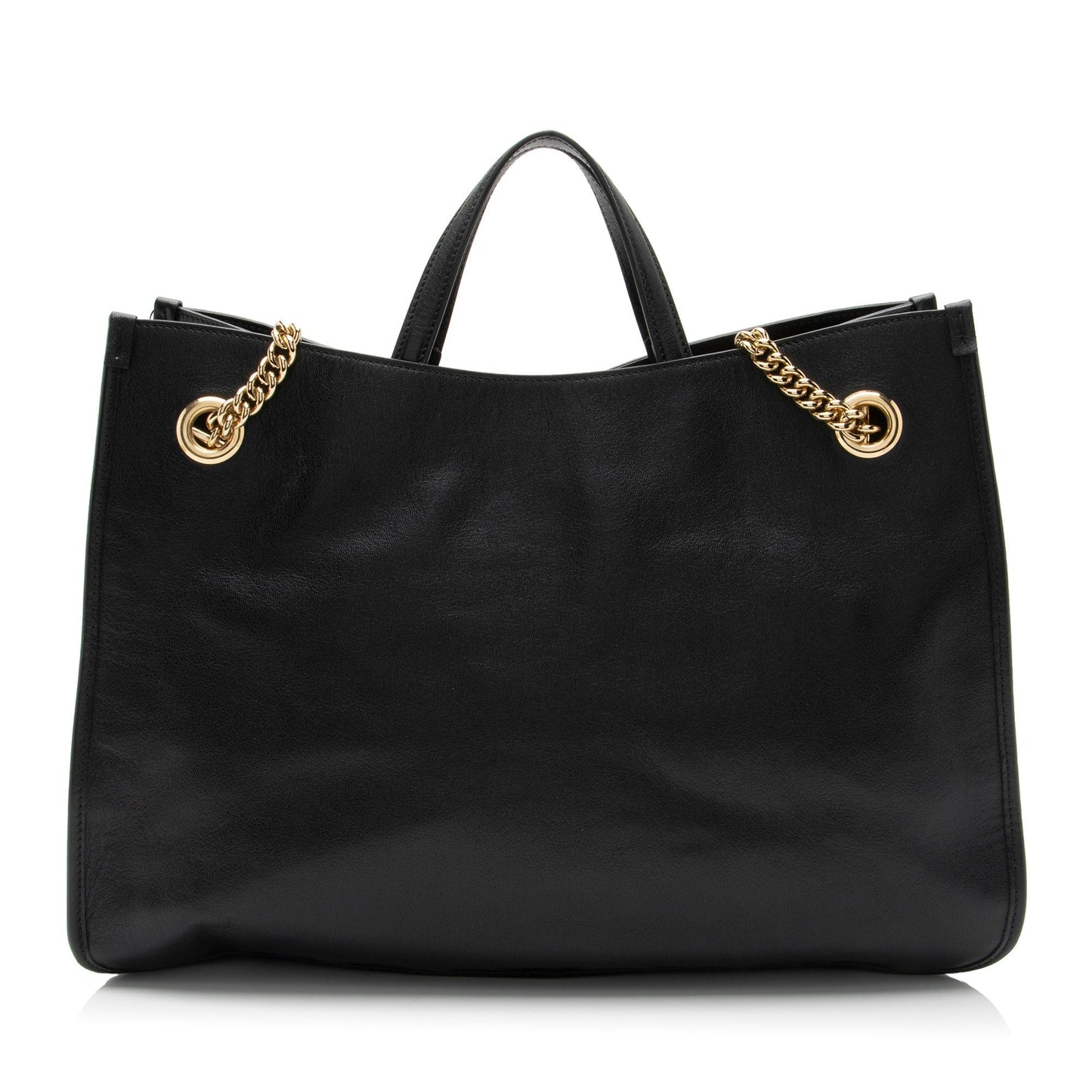 Gucci Chain Leather Tote