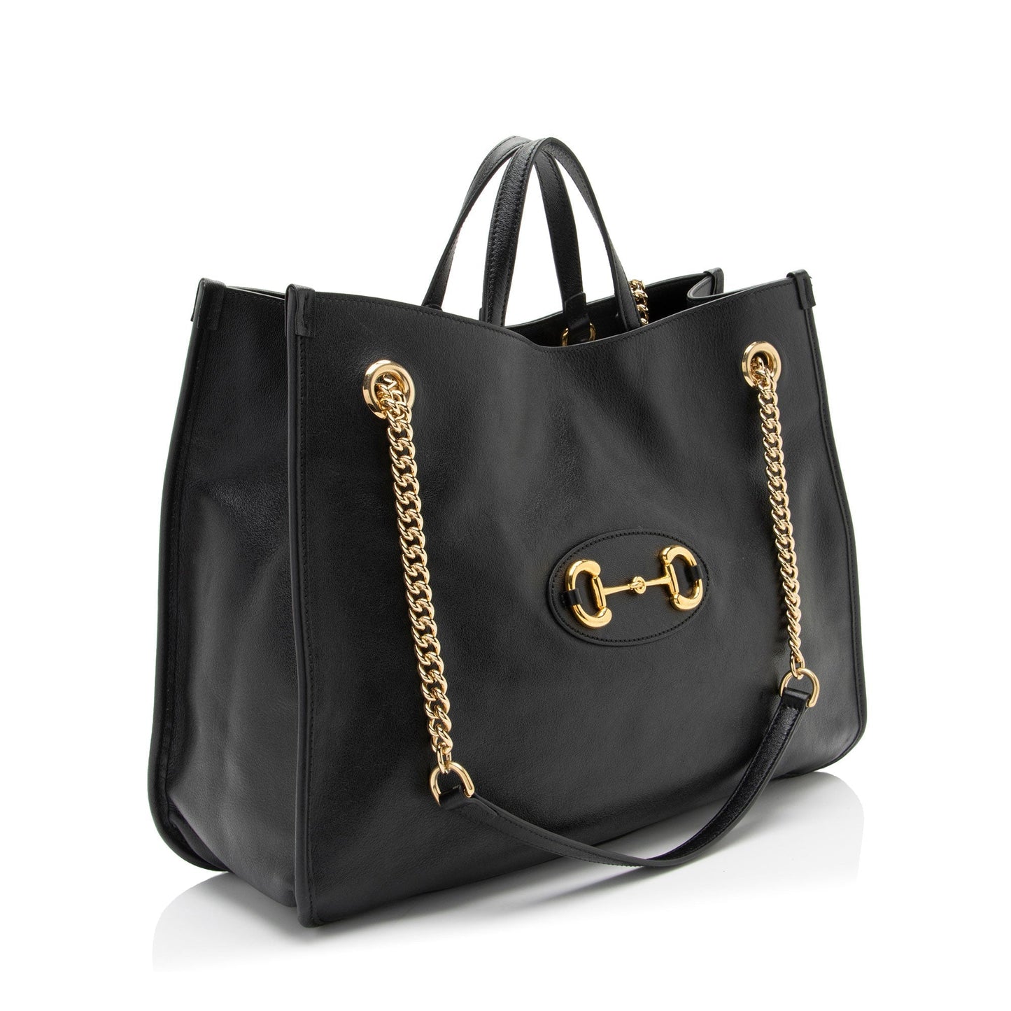 Gucci Chain Leather Tote