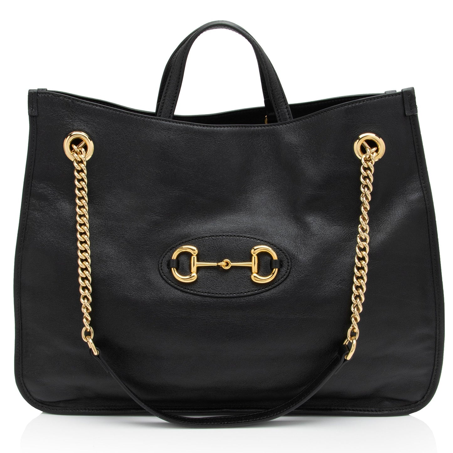 Gucci Chain Leather Tote