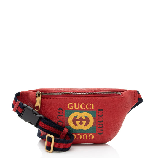 Gucci Nylon Leather Canvas Shoulder Bag