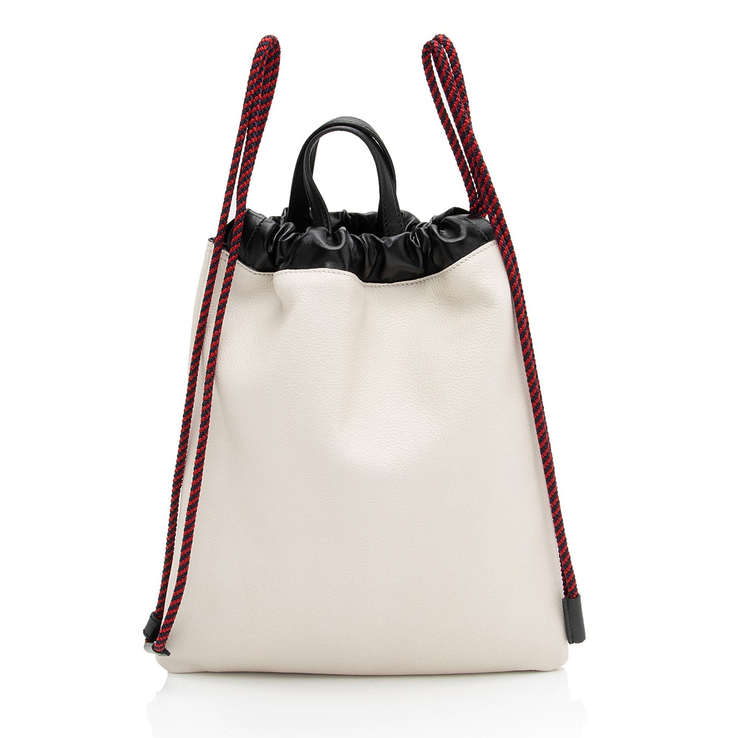 Gucci Nylon Pochette Leather Shoulder Bag