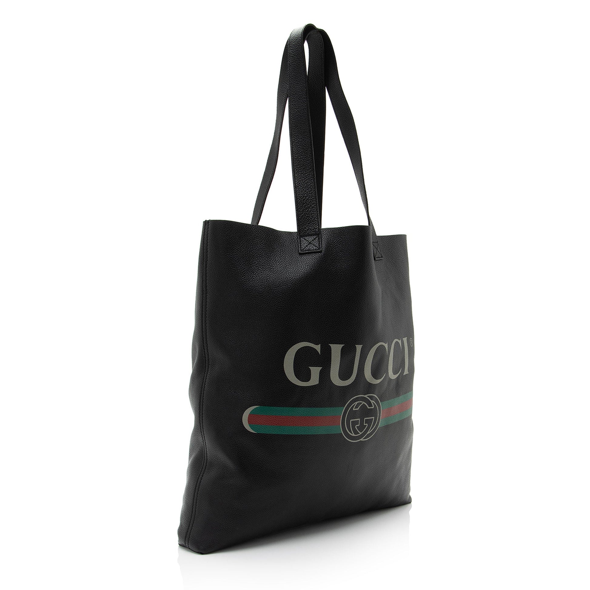 Gucci Monogram Leather Tote