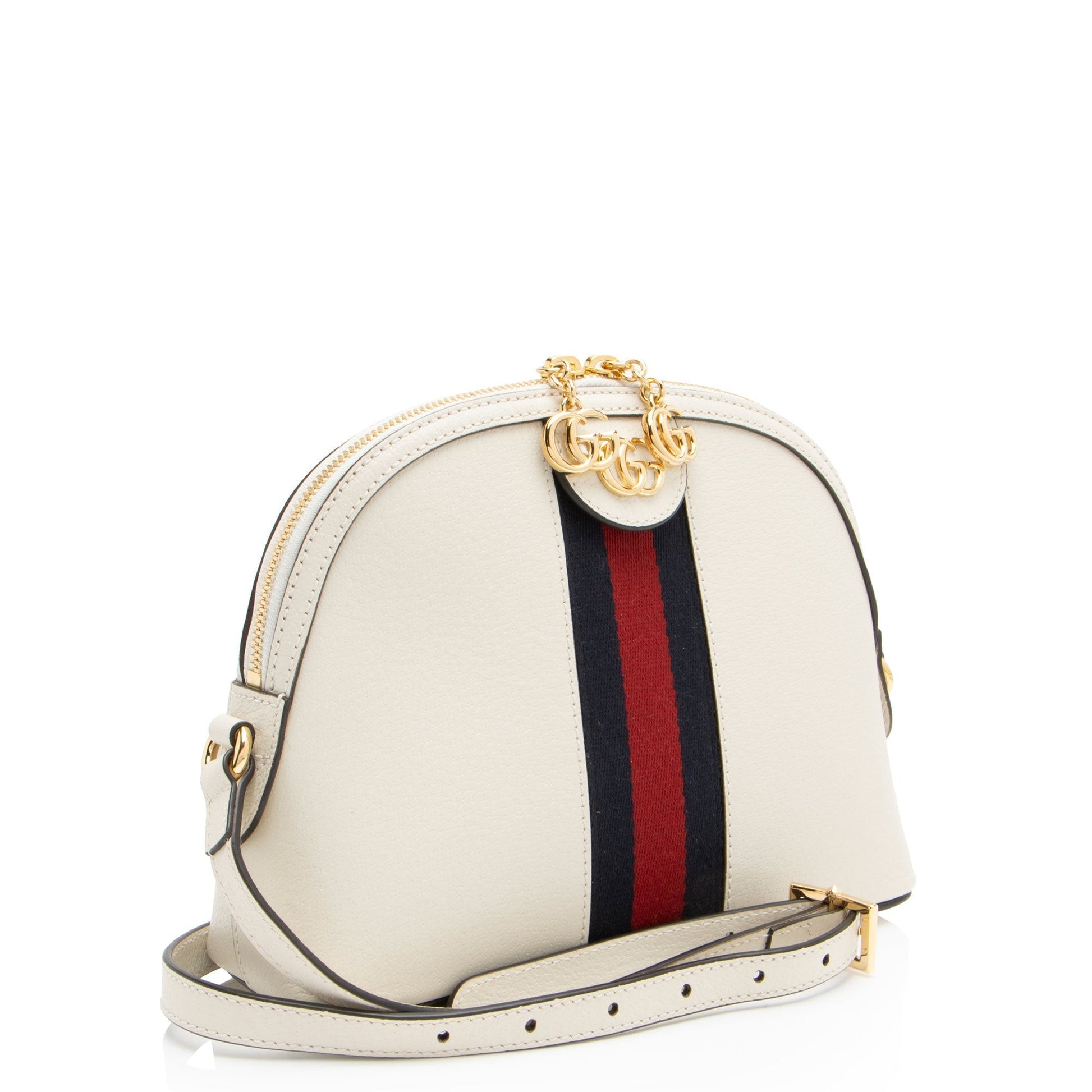 Gucci Nylon Leather Shoulder Bag