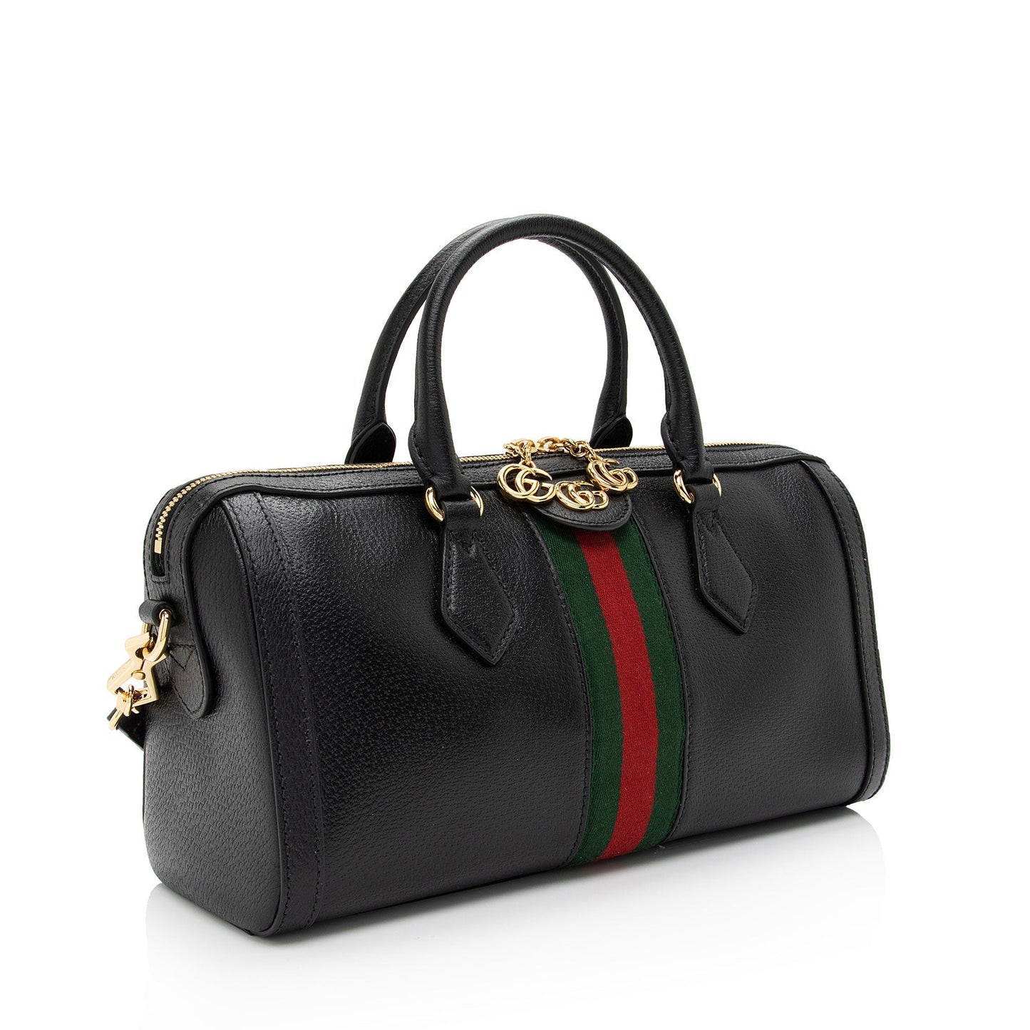 Gucci Nylon Leather Shoulder Bag