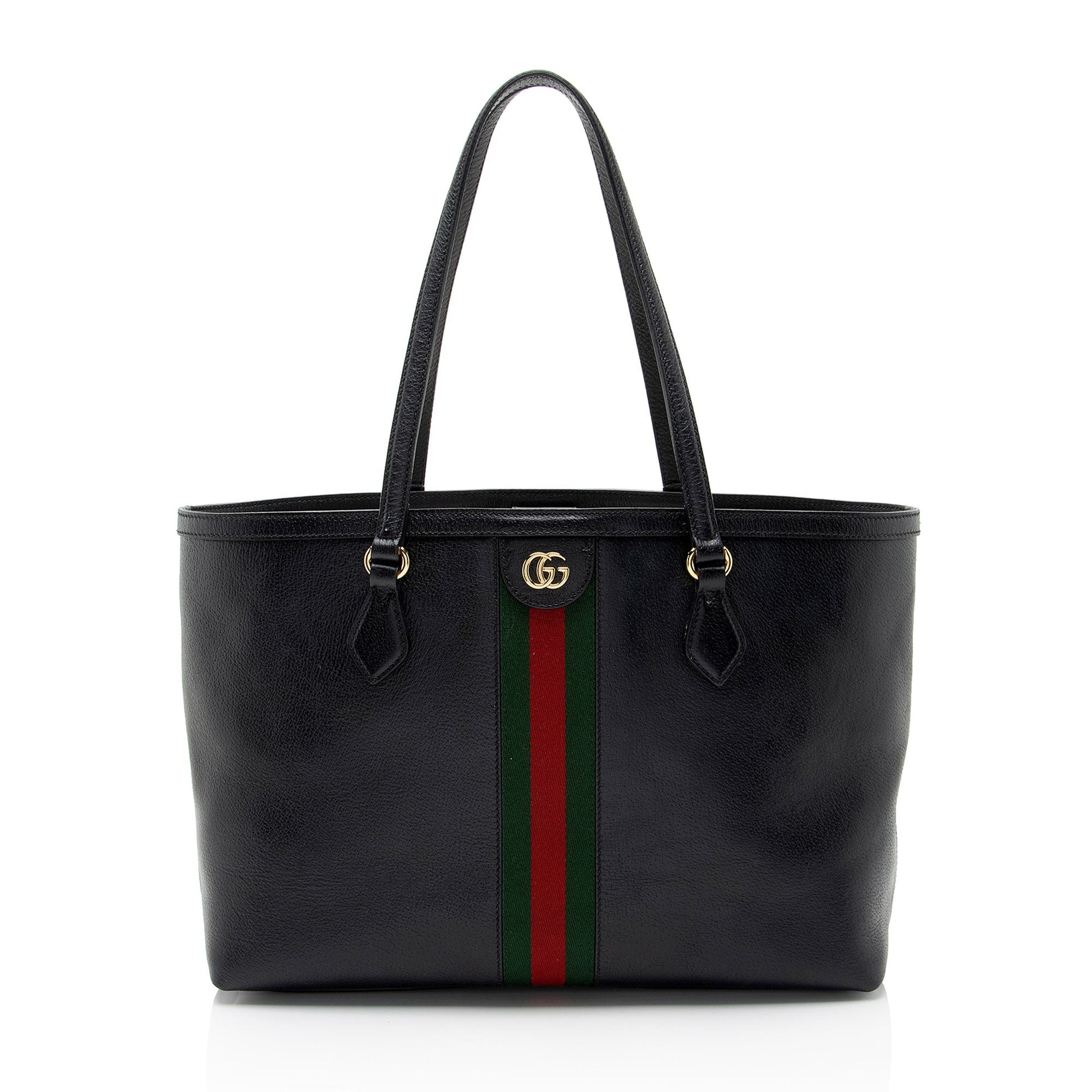 Gucci Nylon Leather Tote