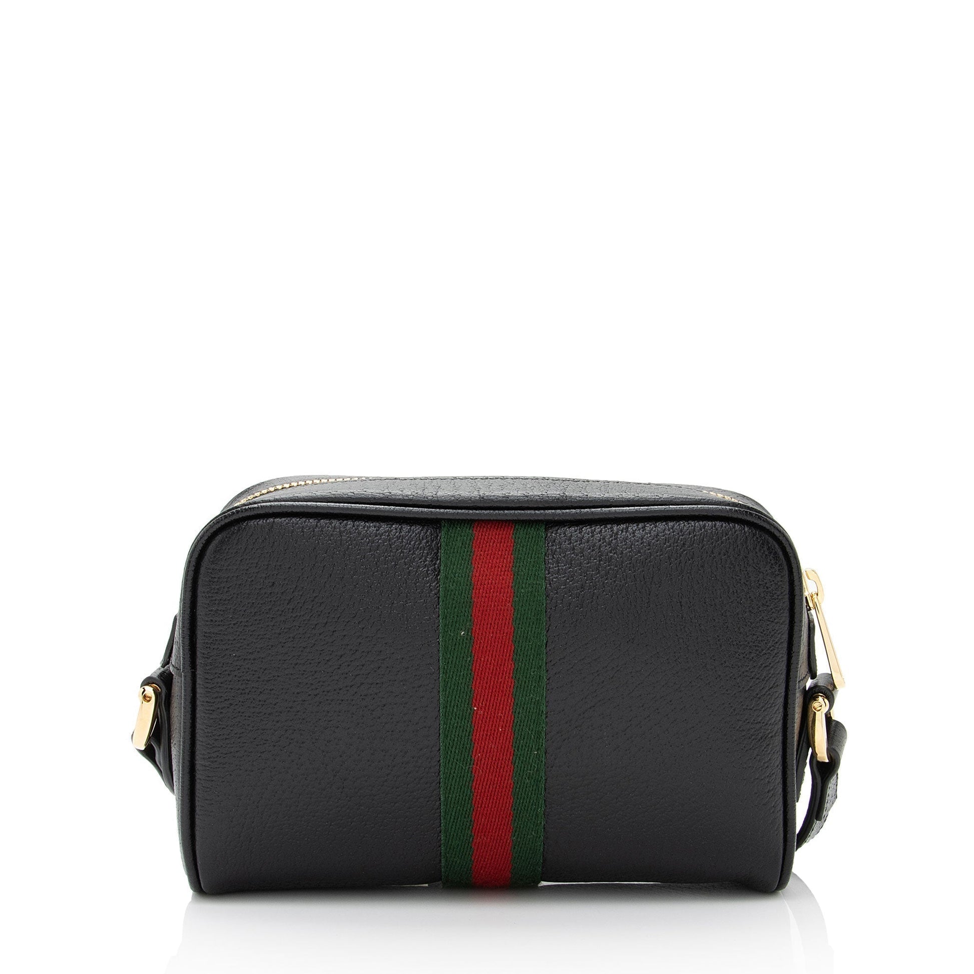 Gucci Monogram Leather Mini Crossbody