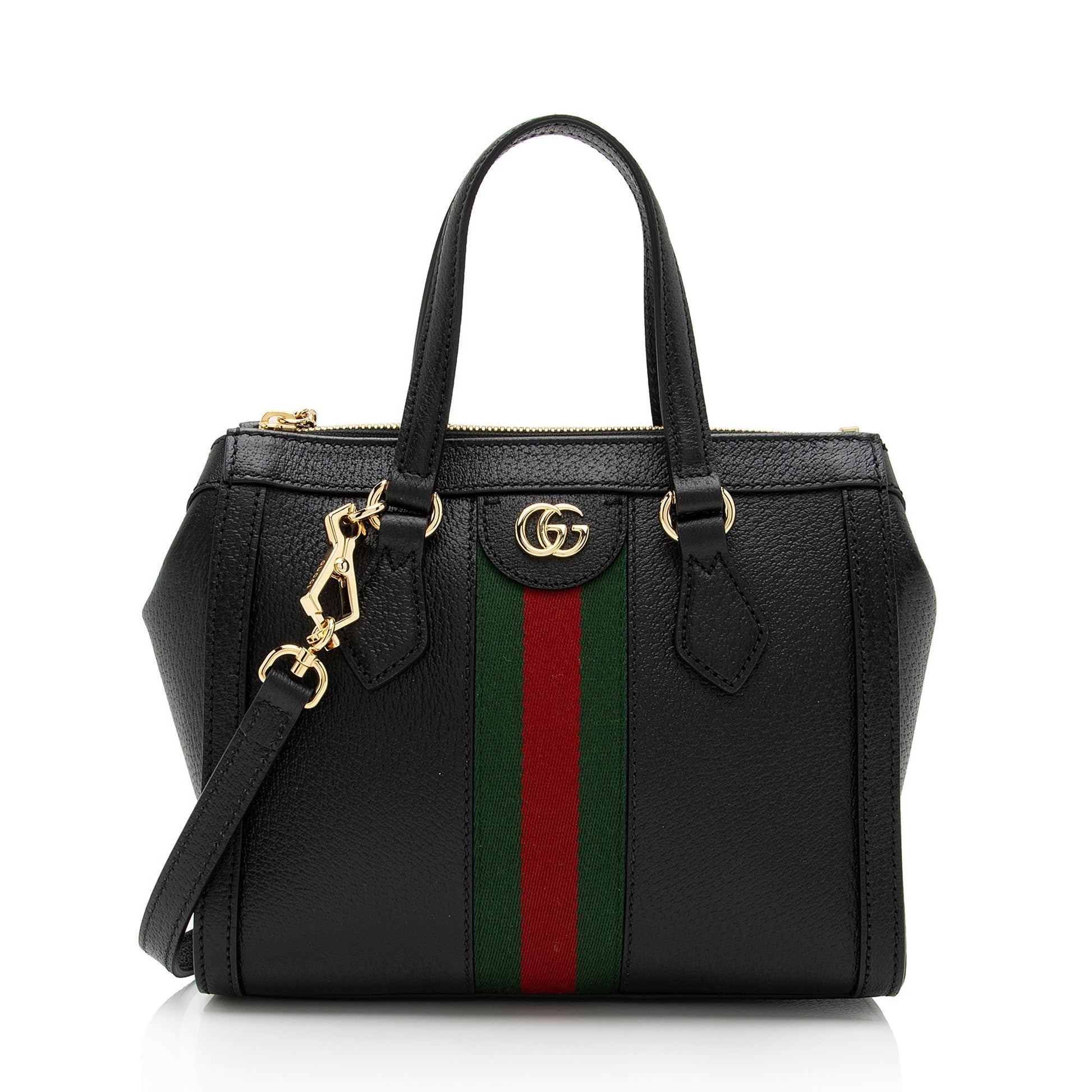 Gucci Monogram Leather Tote