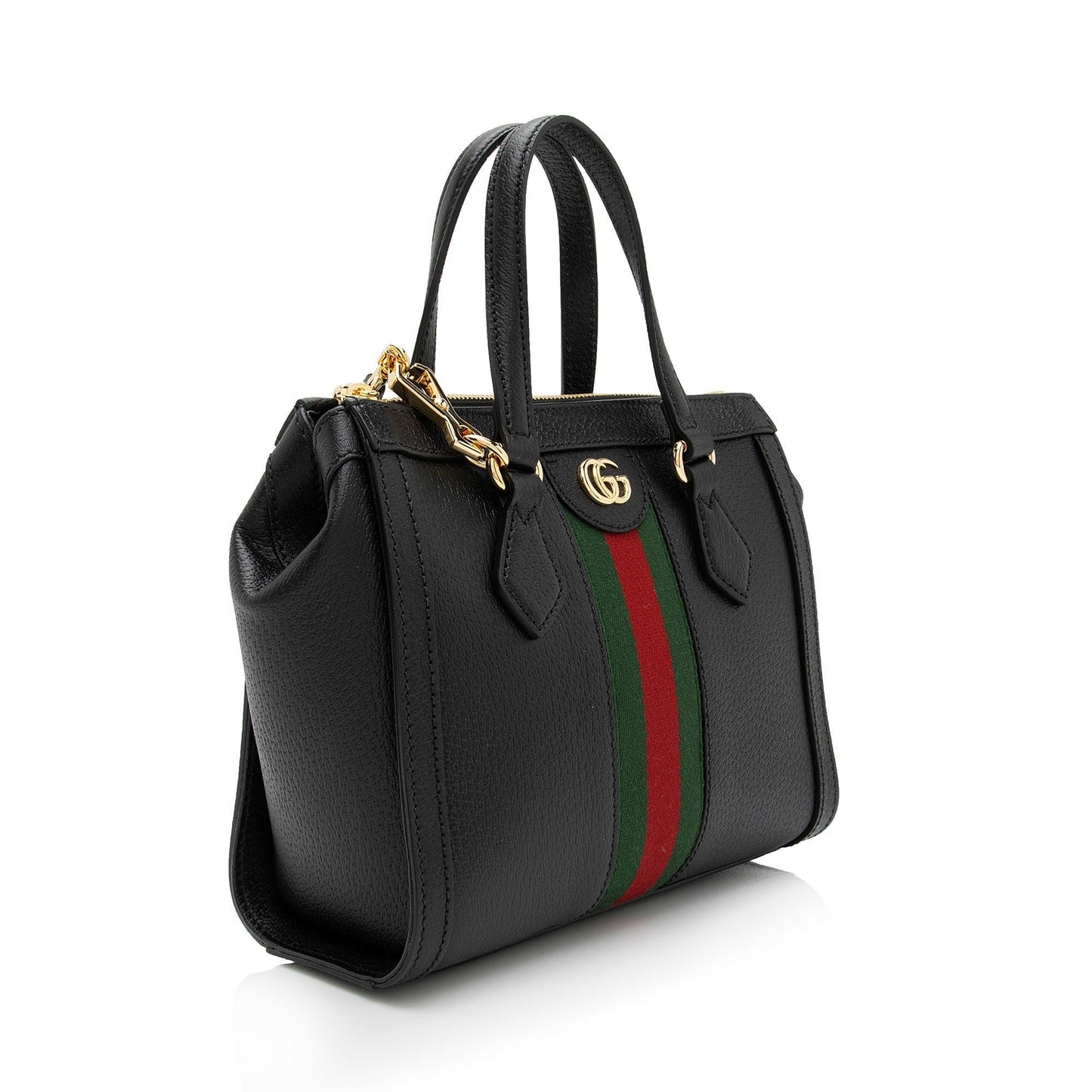 Gucci Monogram Leather Tote