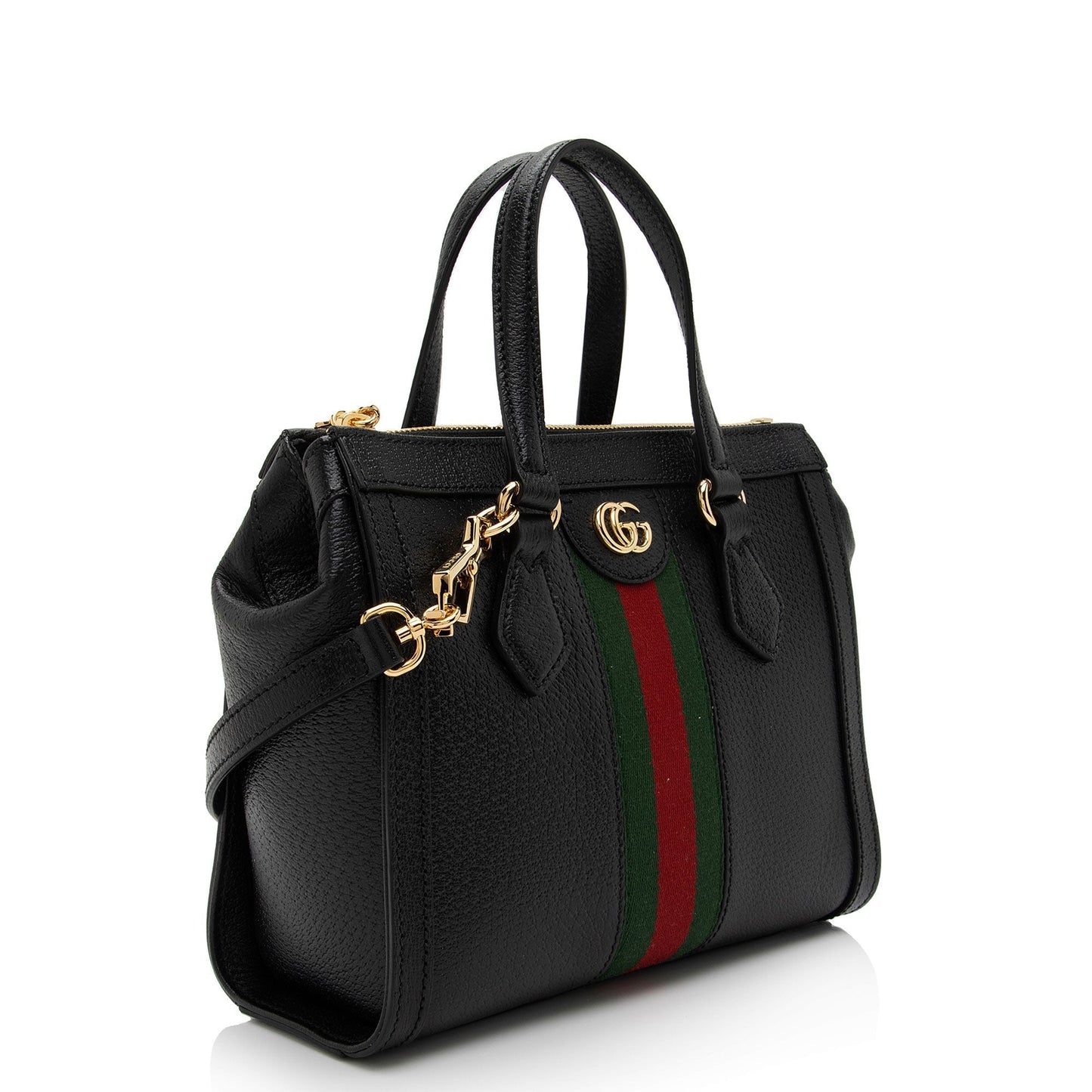 Gucci Monogram Leather Tote
