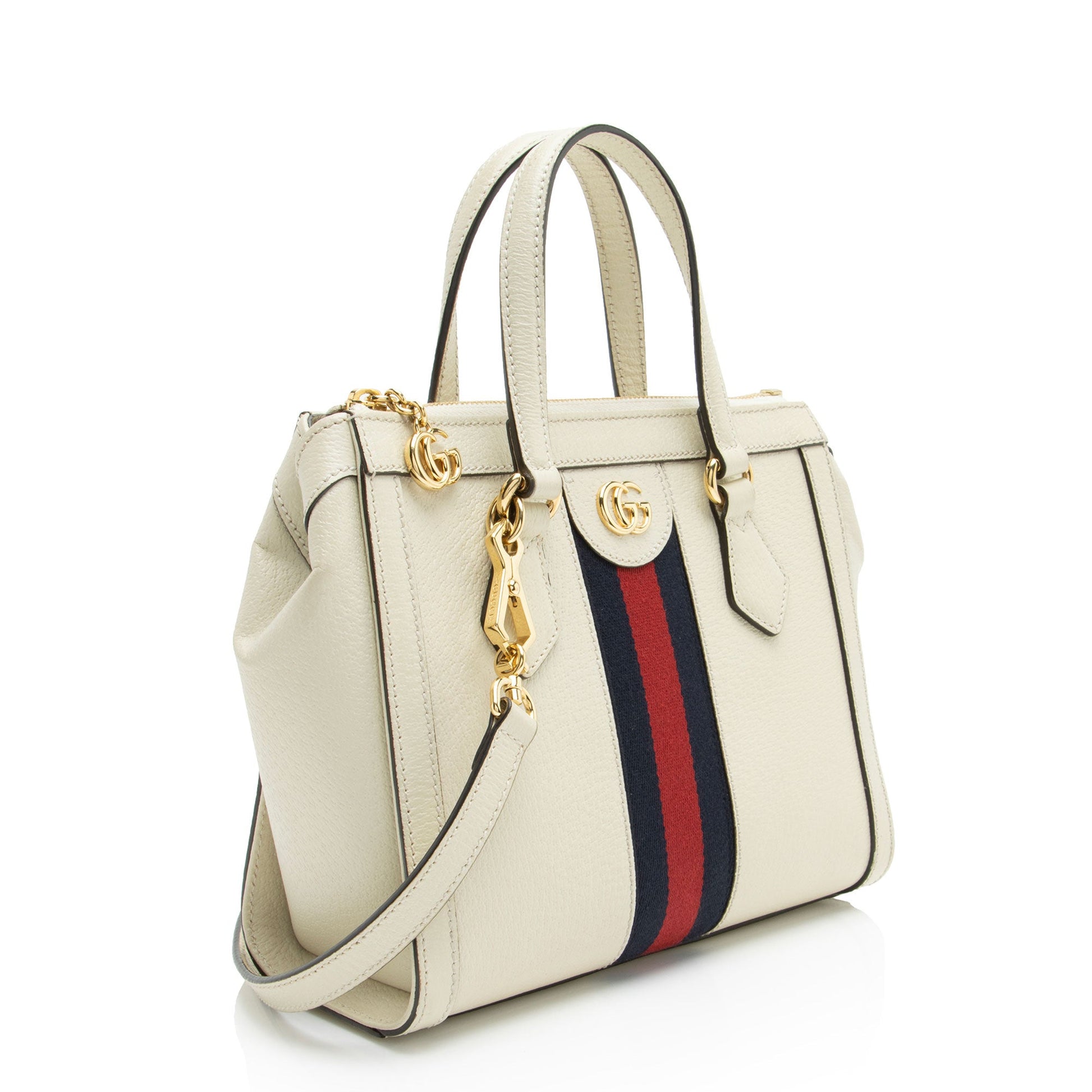 Gucci Leather Ophidia Small Tote