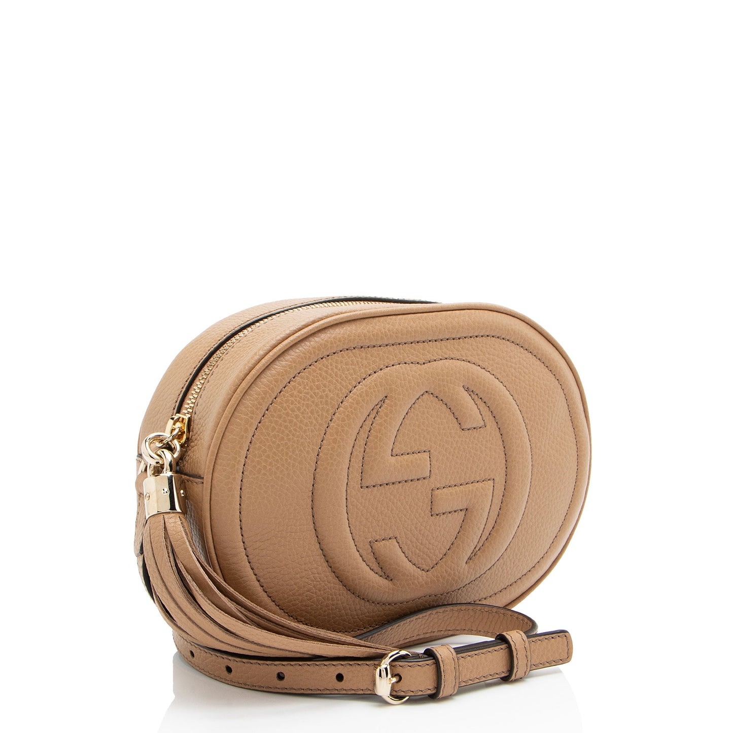 Gucci Leather Oval Soho Disco Bag