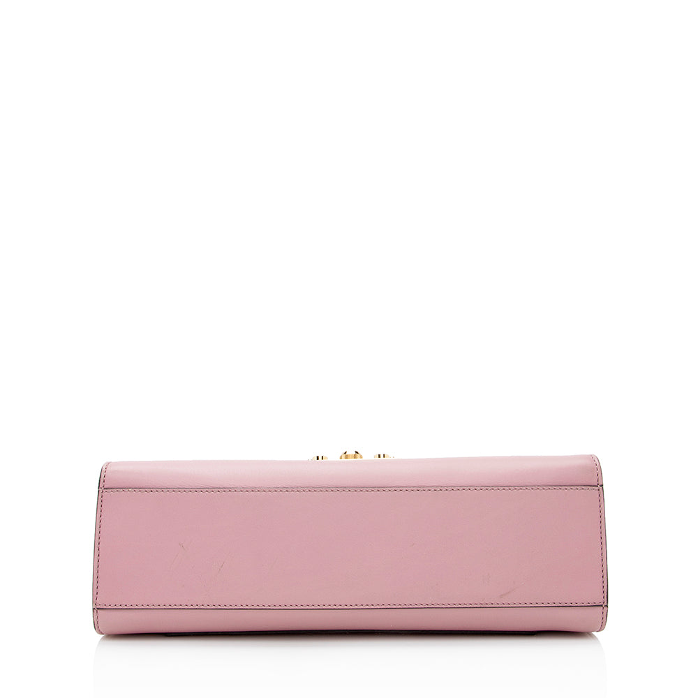 Gucci Leather Padlock Medium Shoulder Bag (SHF-21895)