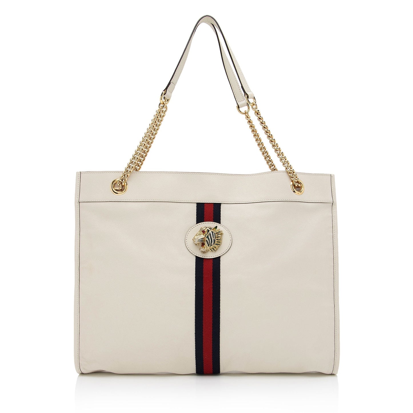 Gucci Nylon Leather Tote