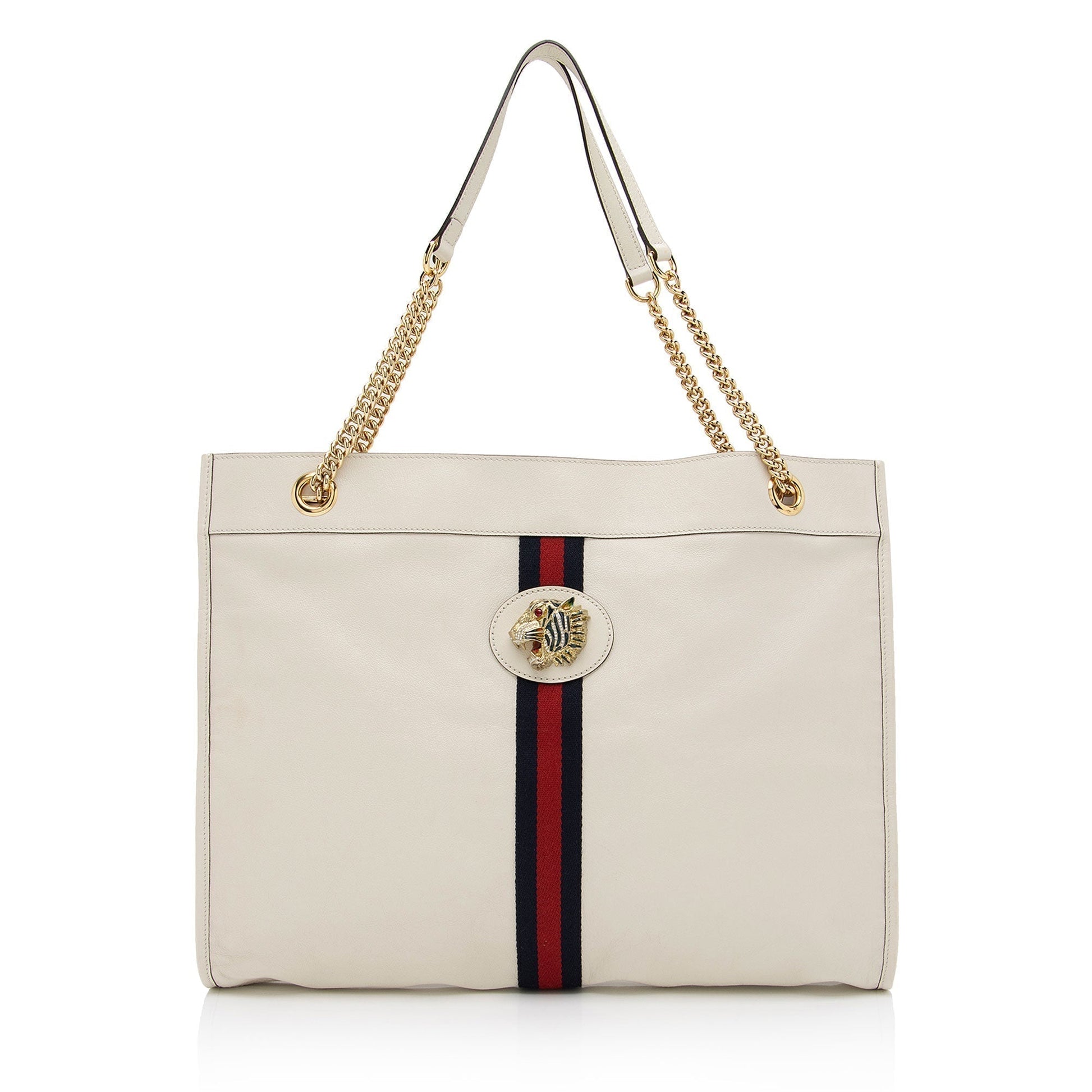 Gucci Nylon Leather Tote