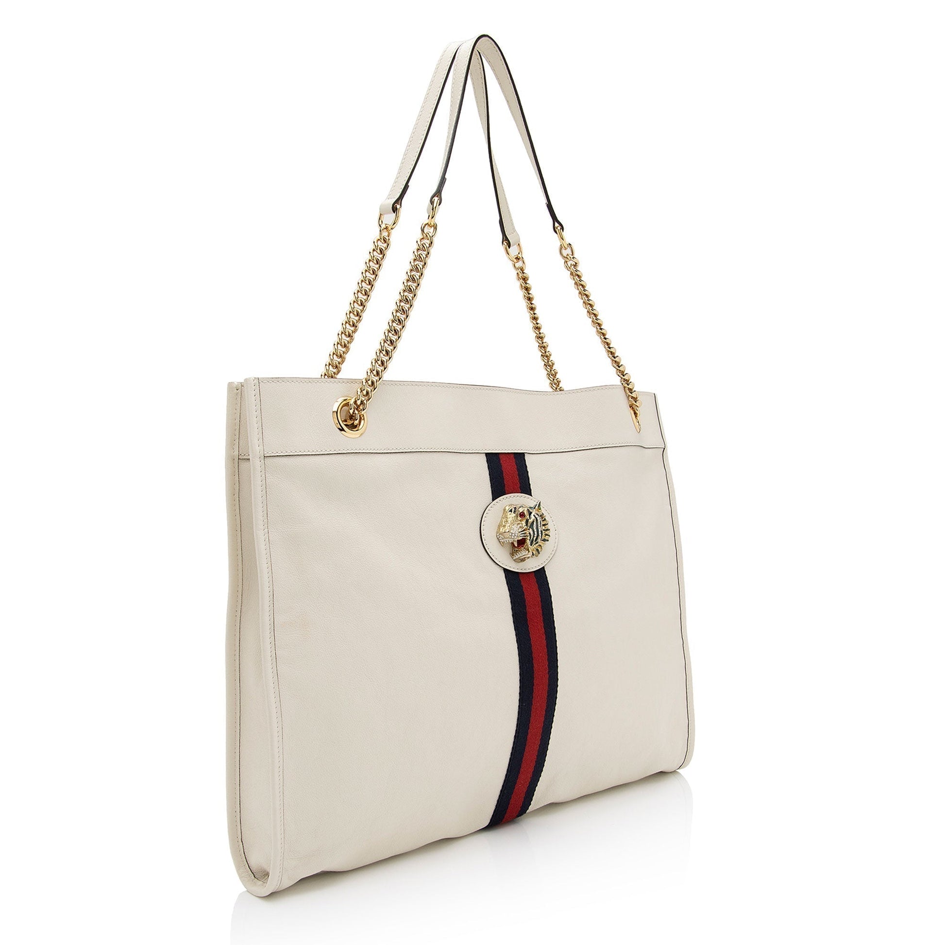 Gucci Nylon Leather Tote