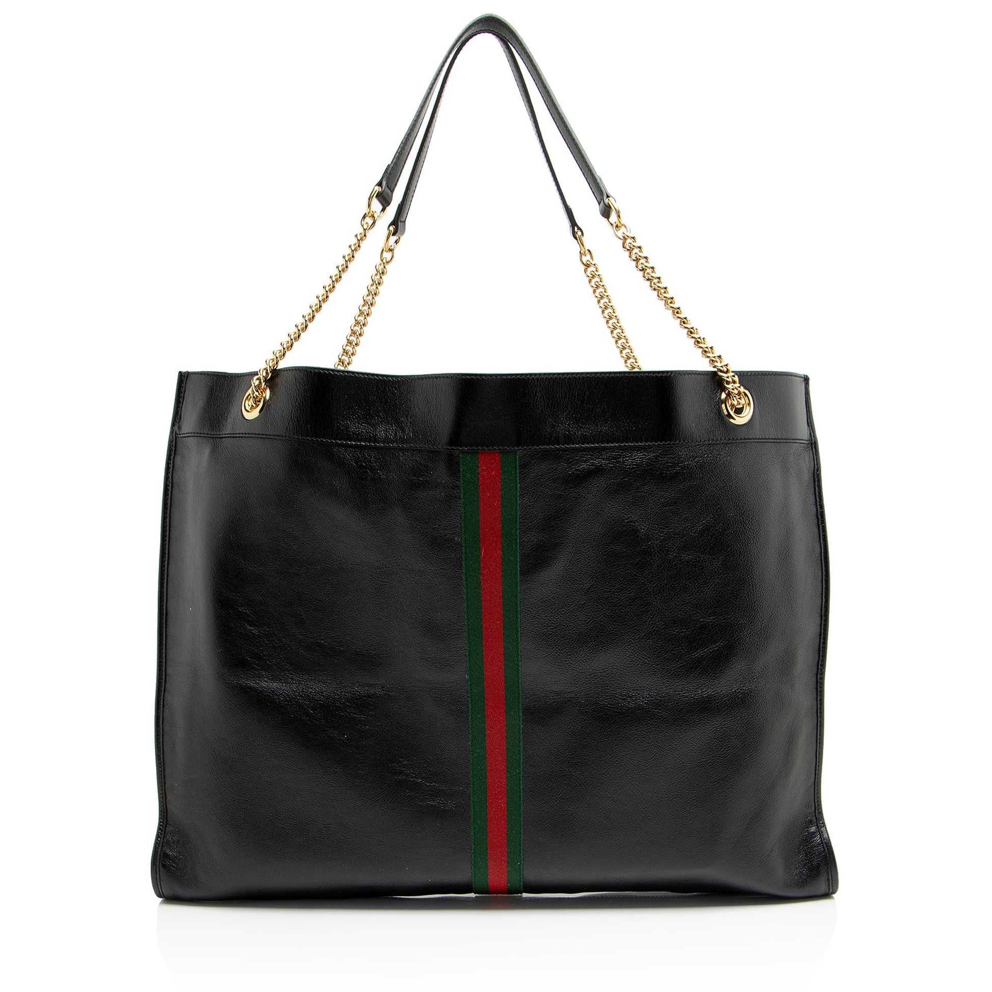 Gucci Leather Rajah Maxi Tote