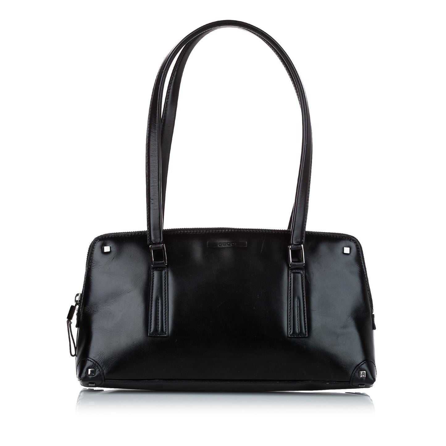 Gucci Leather Shoulder Bag Style 46