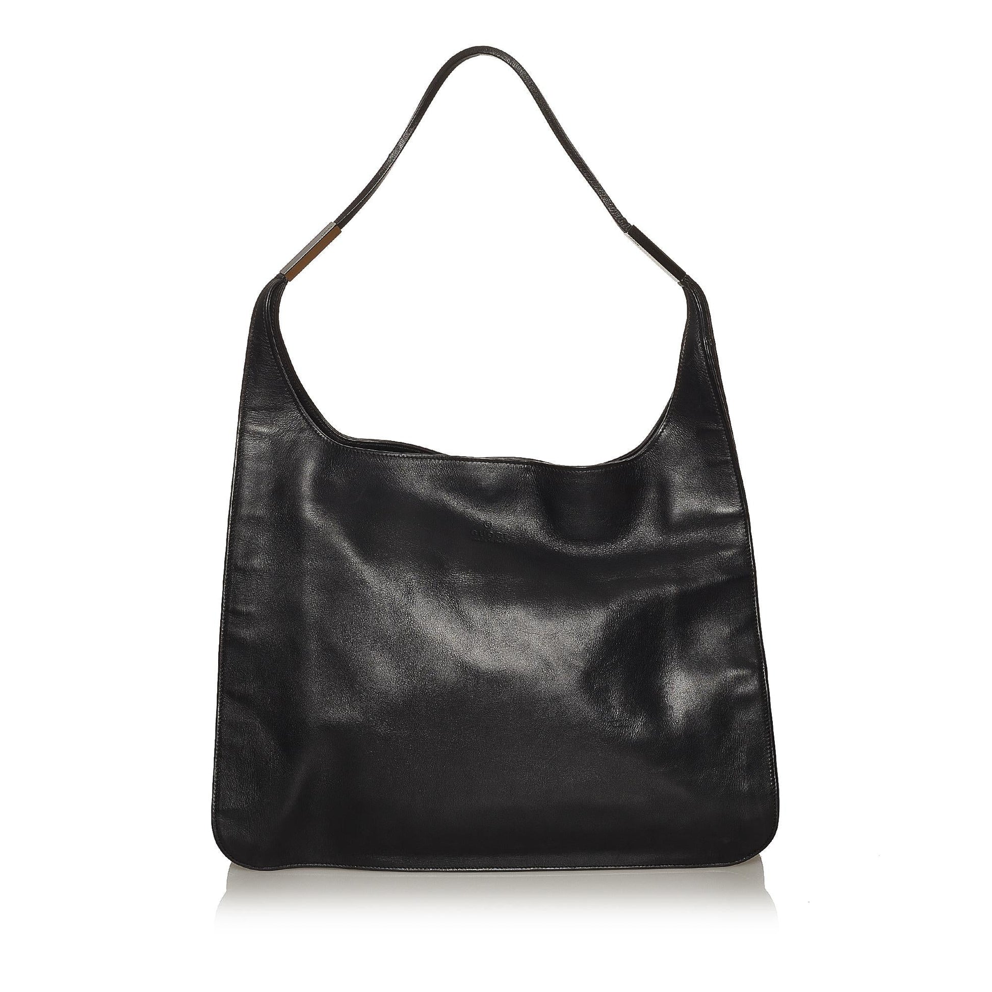Gucci Leather Shoulder Bag Style 38