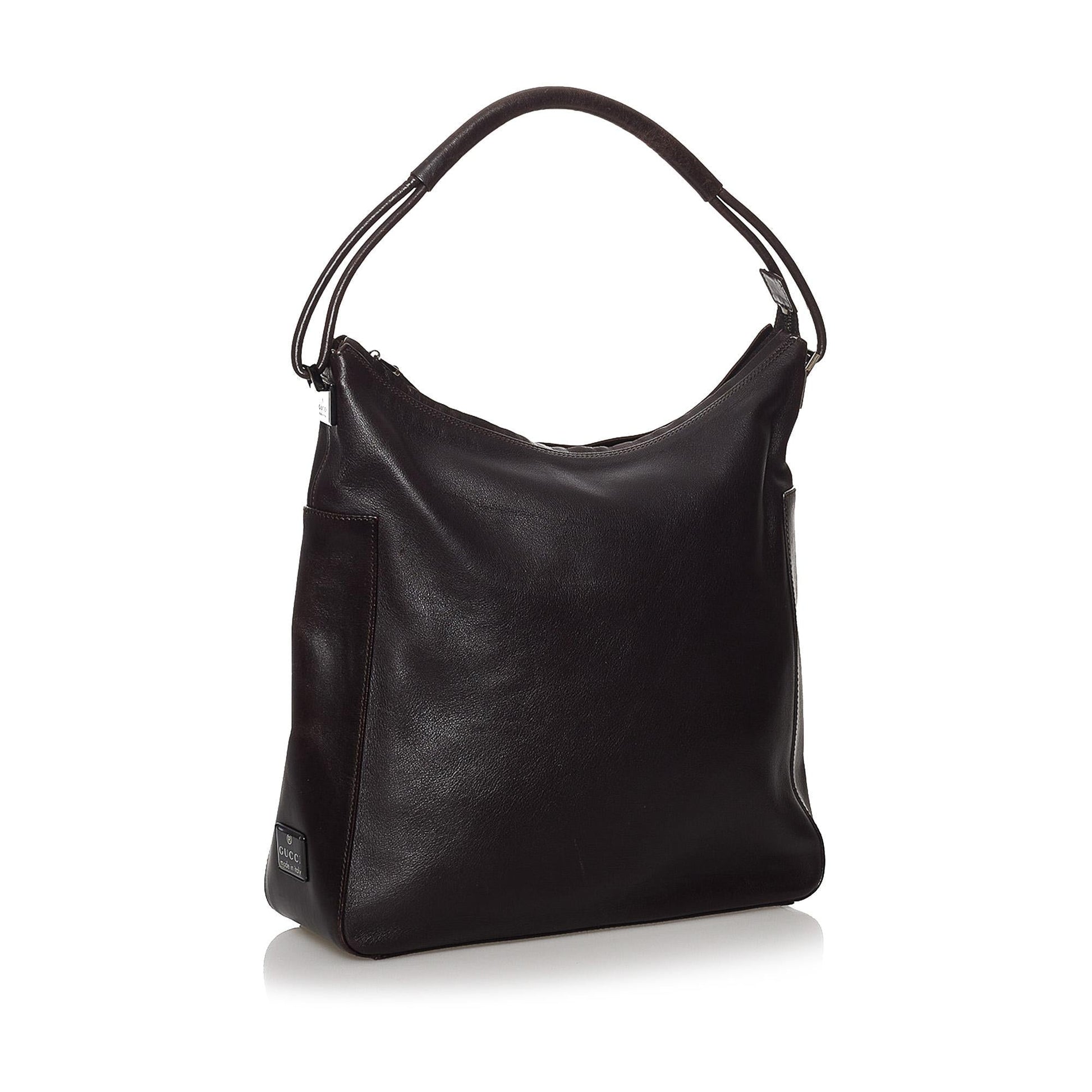 Gucci Leather Shoulder Bag (SHG-29853)