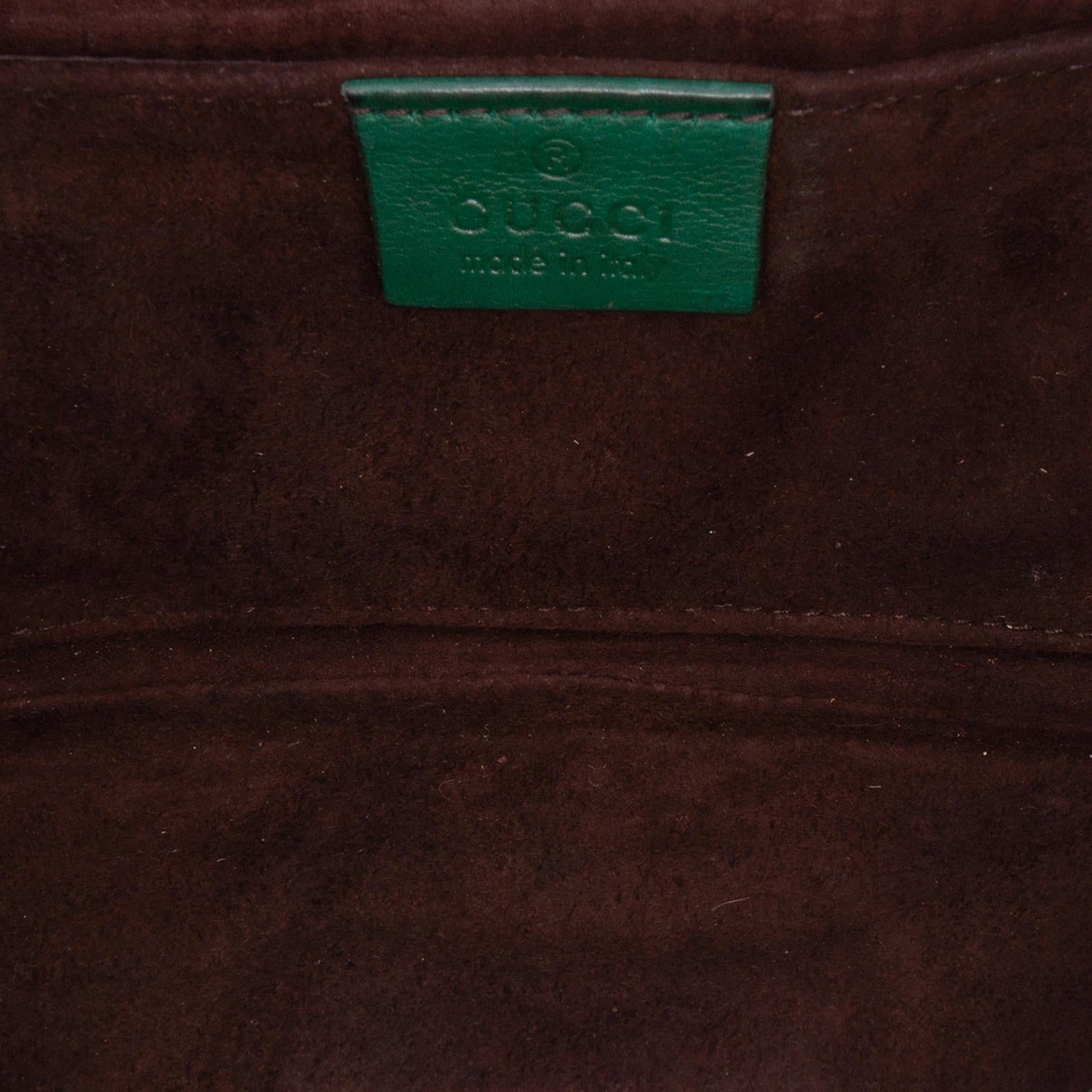 Gucci Leather Snaffle Bit Chain Shoulder Bag