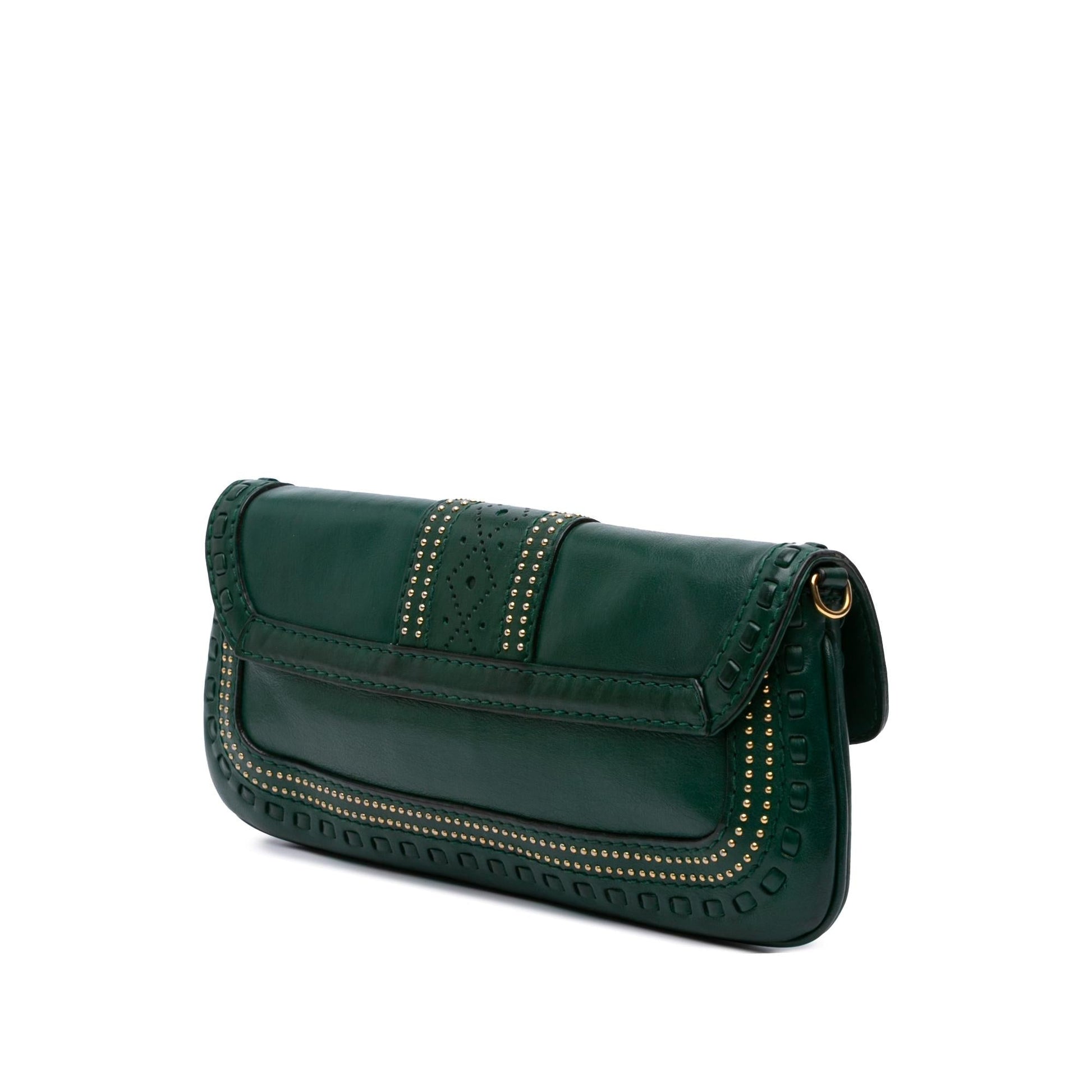 Gucci Leather Snaffle Bit Chain Shoulder Bag