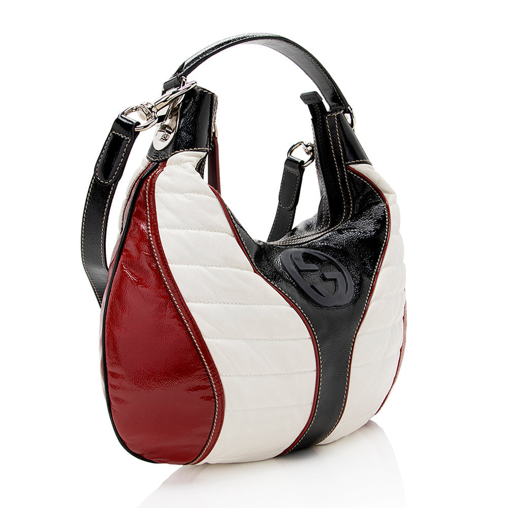 Gucci Leather Shoulder Bag Style 57
