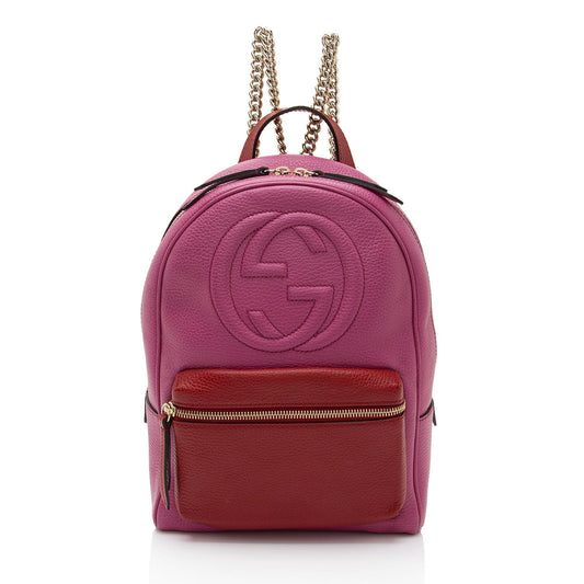 Gucci Chain Leather Shoulder Bag