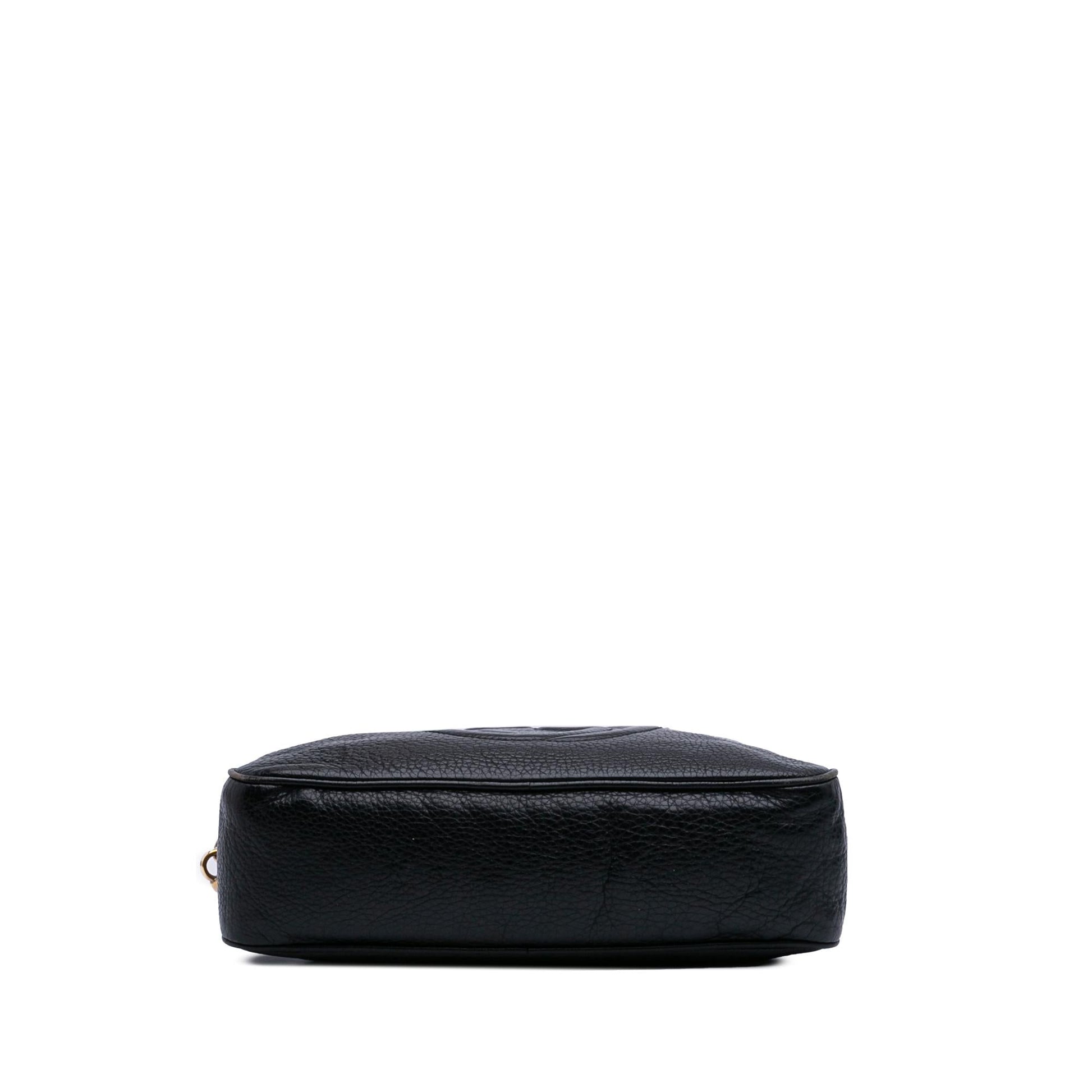 Gucci Leather Soho Chain Zip Shoulder Bag