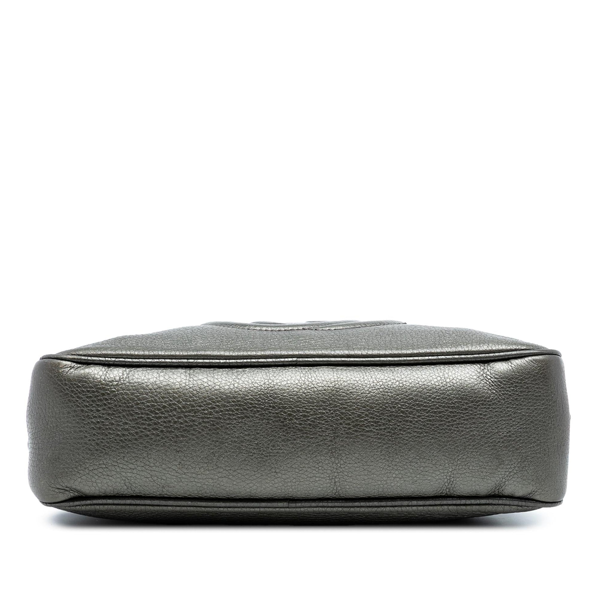 Gucci Leather Soho Chain Zip Shoulder Bag