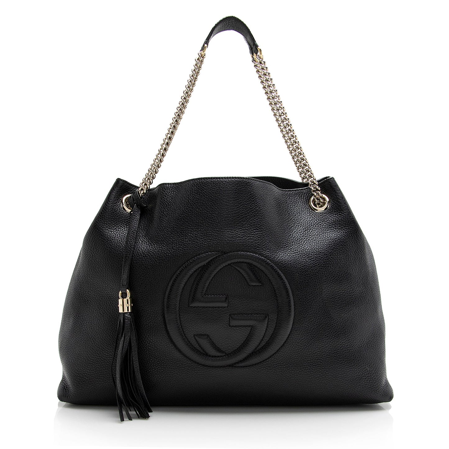 Gucci Leather Soho Large Shoulder Bag (SHF-22564)