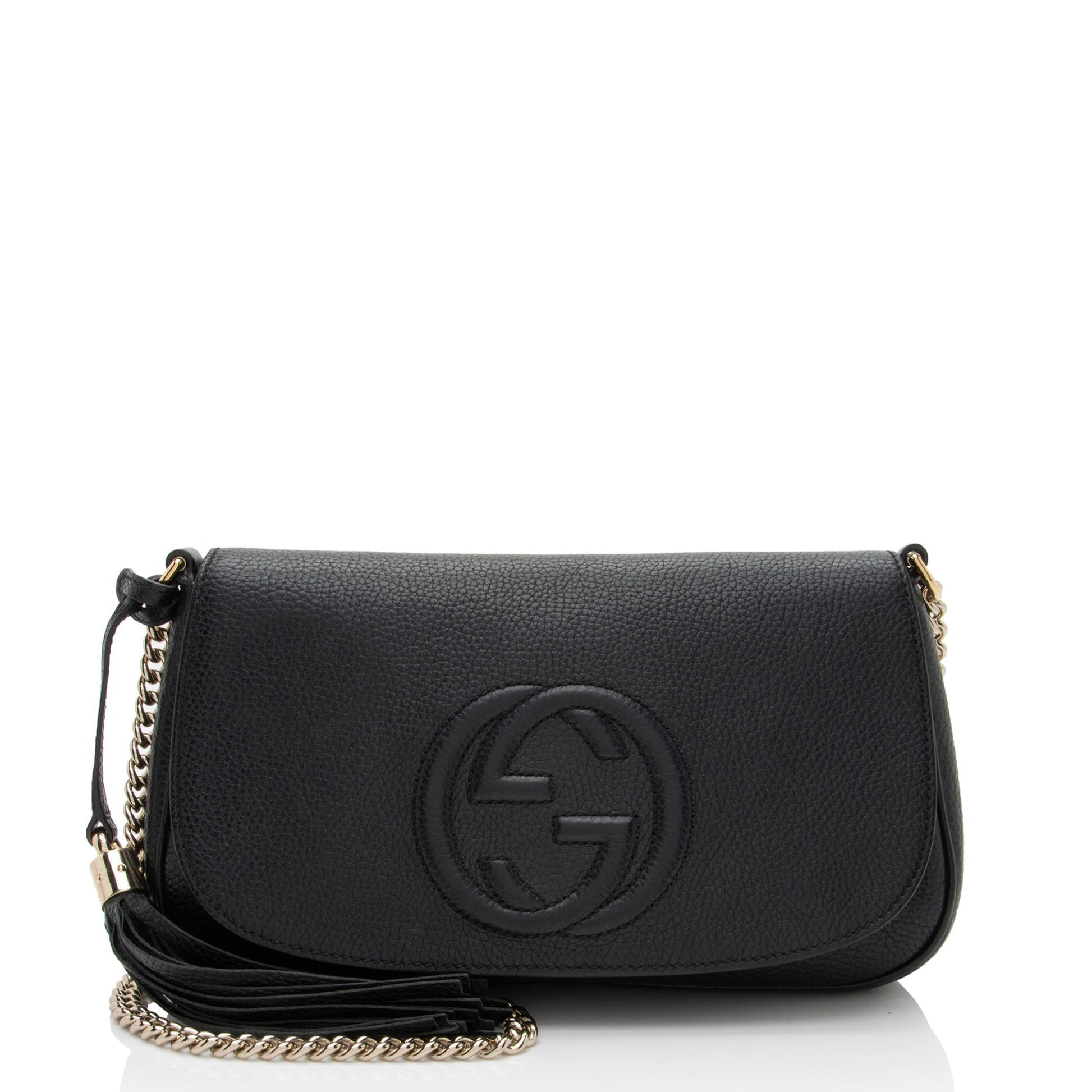 Gucci Leather Soho Medium Flap Bag