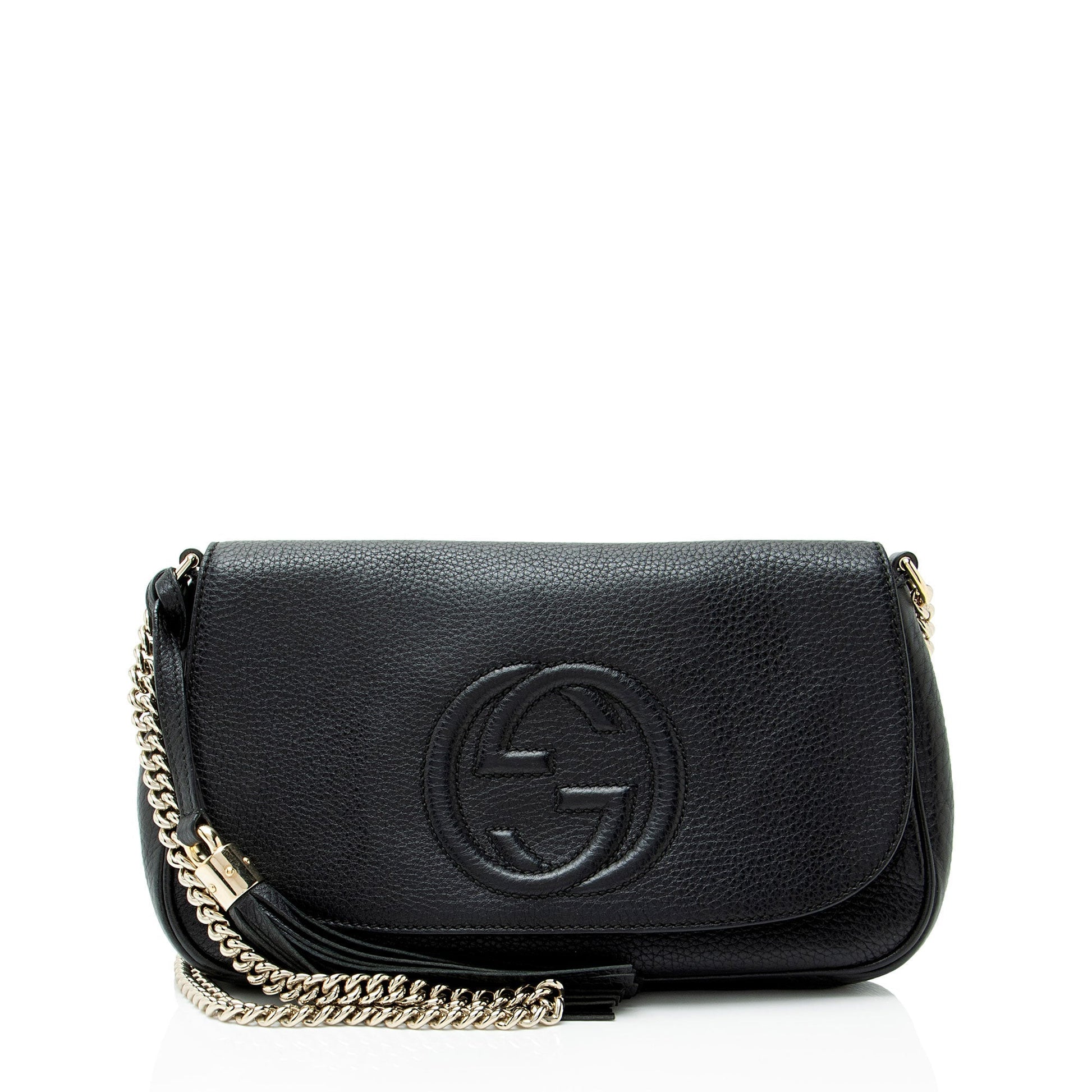 Gucci Leather Soho Medium Flap Bag