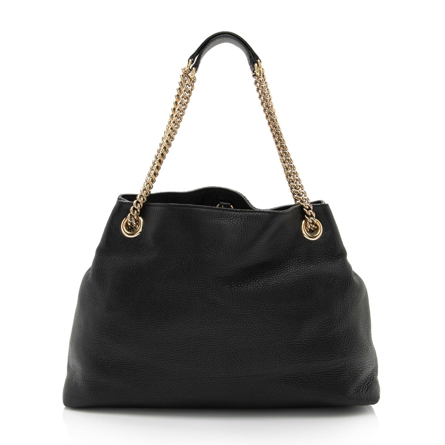 Gucci Leather Canvas Shoulder Bag