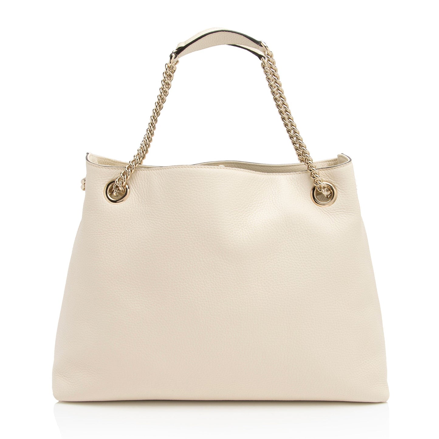 Gucci Leather Canvas Shoulder Bag