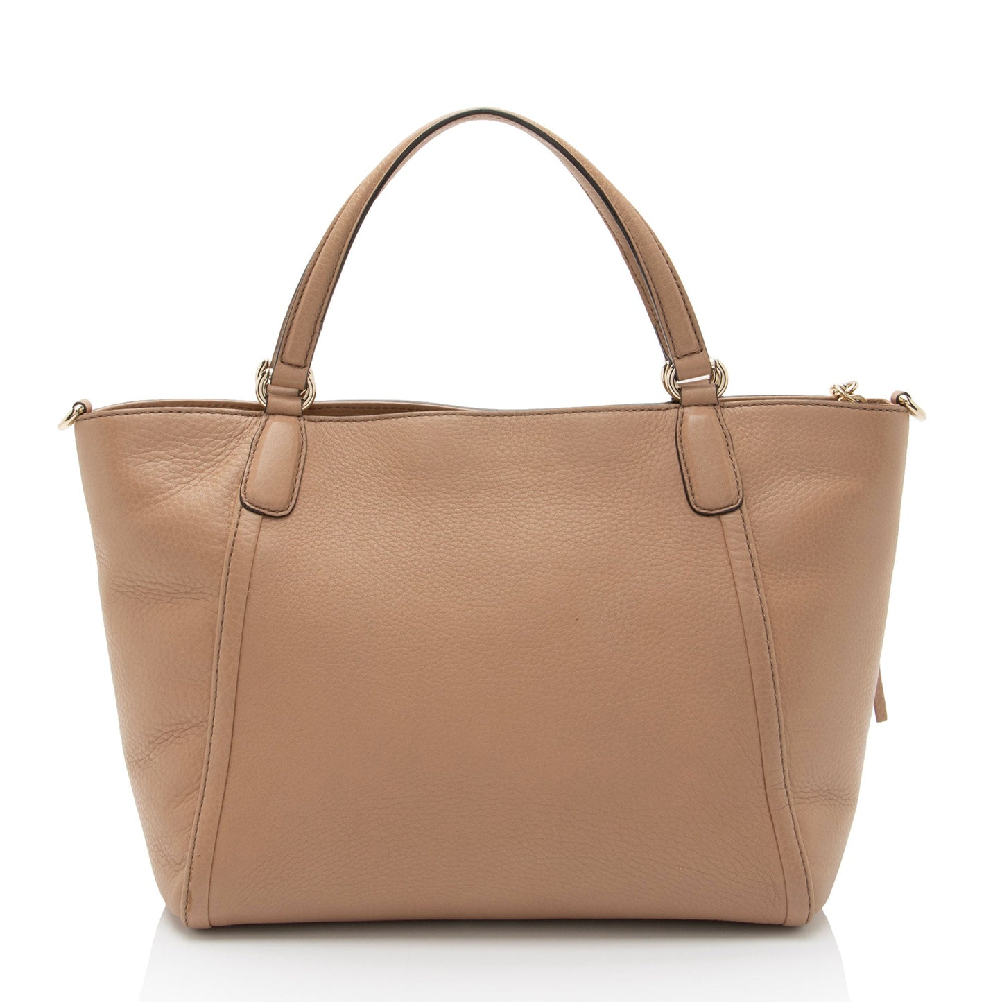 Gucci Leather Canvas Tote
